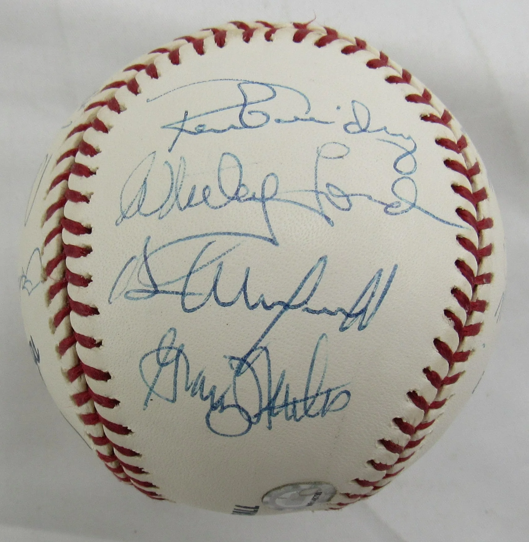 New York Yankees Greats Signed Rawlings Baseball Steiner COA - Derek Jeter, Reggie Jackson - Image 6
