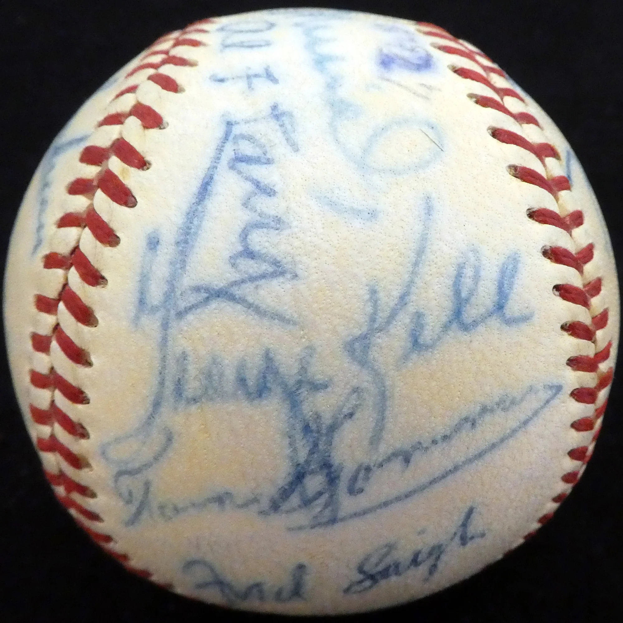 1950 Spring Training Autographed Official NL Baseball With 21 Total Signatures Including Stan Musial Beckett BAS #A52628 - Image 4