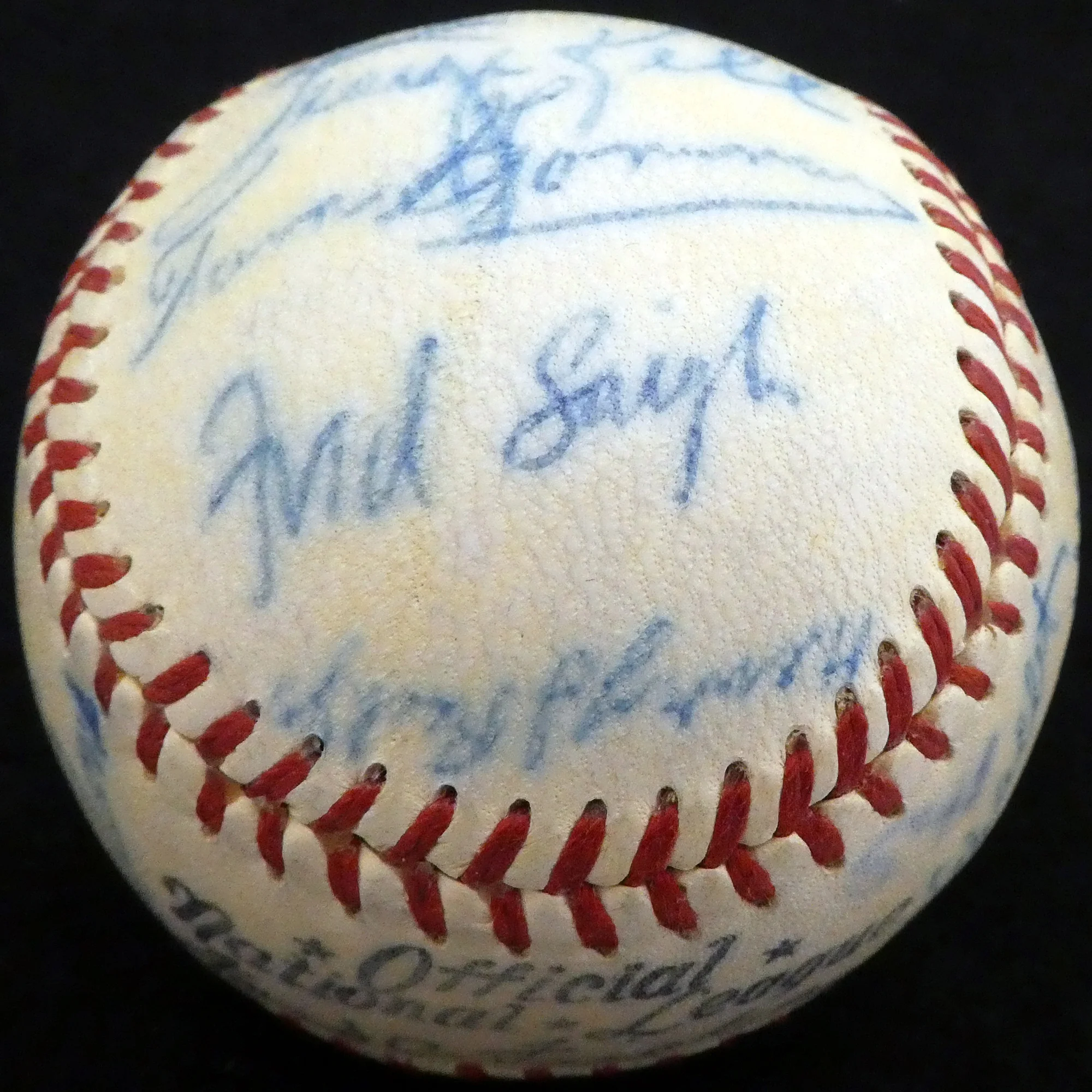 1950 Spring Training Autographed Official NL Baseball With 21 Total Signatures Including Stan Musial Beckett BAS #A52628 - Image 5