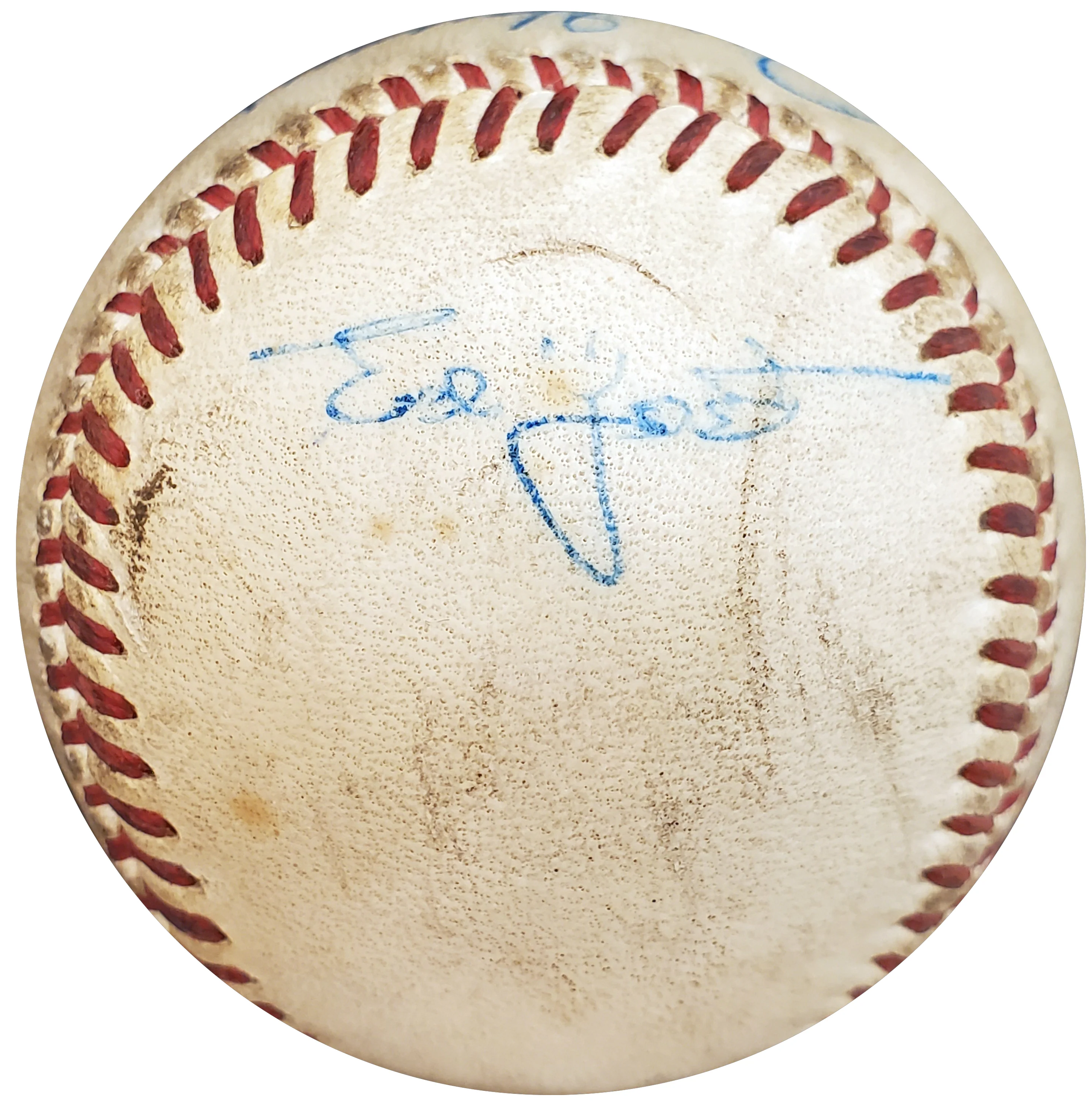 1955 Washington Senators Autographed Official NL Baseball With 4 Total Signatures Including Joe Haynes Beckett BAS #A59241 - Image 5