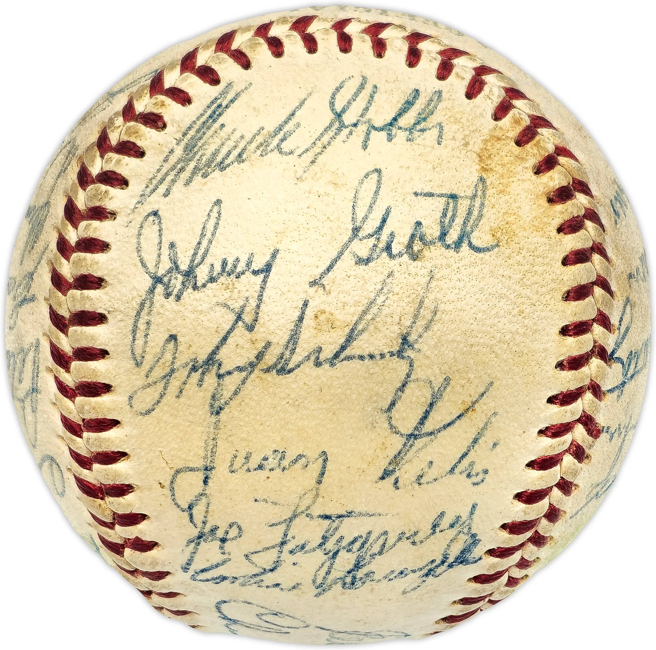 1955 Washington Senators Team Signed Autographed Official Harridge AL Baseball With 27 Signatures Including Harmon Killebrew (Rookie) Beckett BAS #AD43530 - Image 5