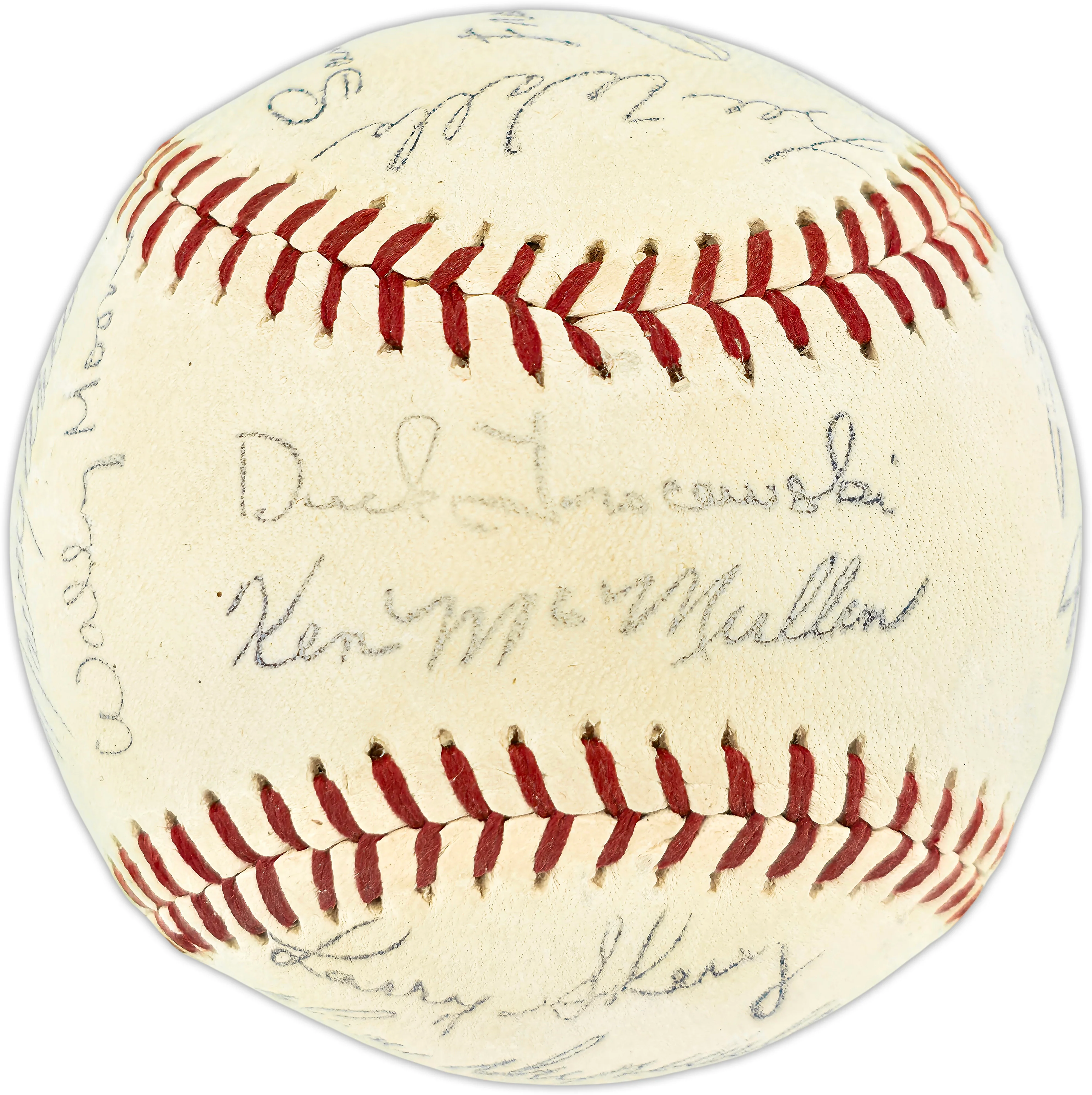 1963 Los Angeles Dodgers Facsimile Baseball SKU #253993 - Image 2