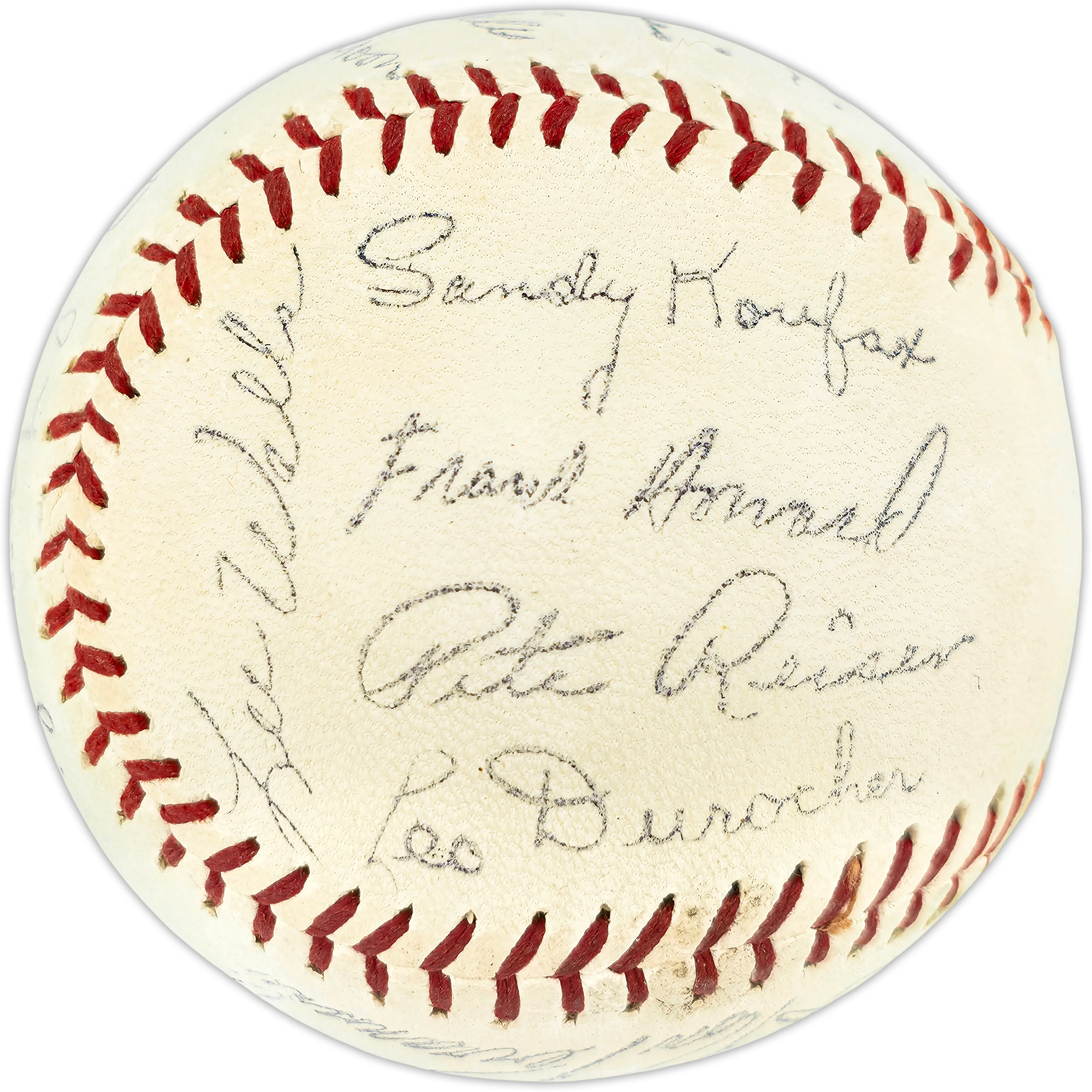 1963 Los Angeles Dodgers Facsimile Baseball SKU #253993 - Image 5