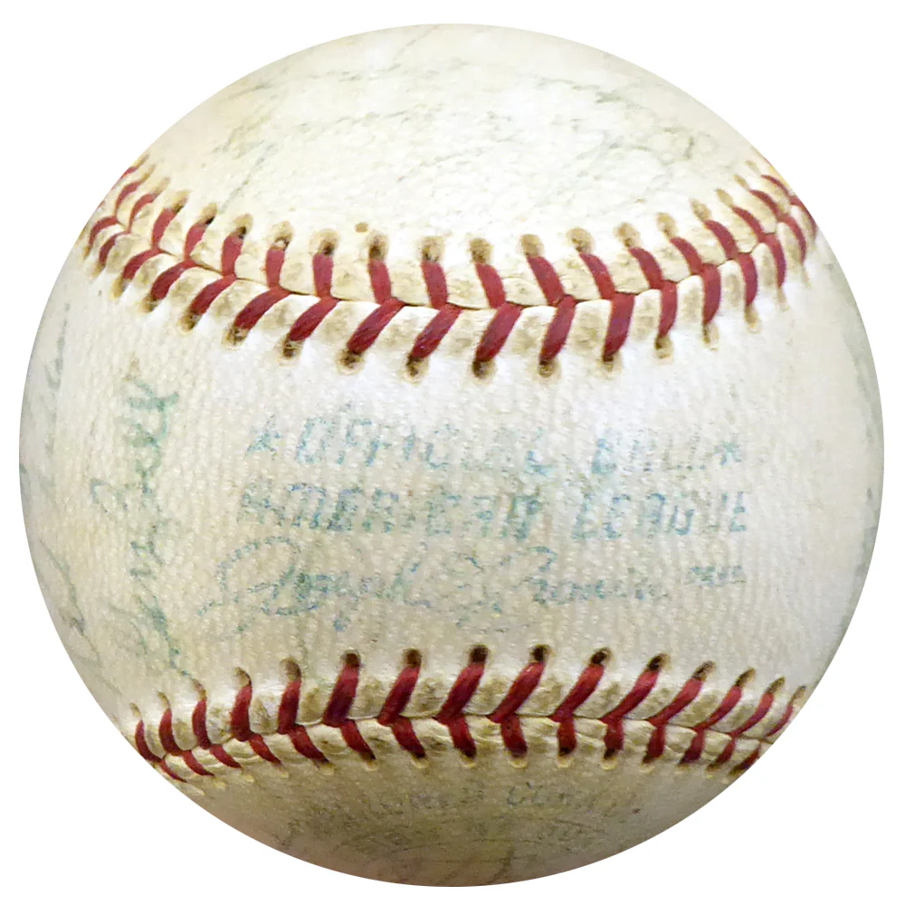 1969 Seattle Pilots Autographed Official AL Baseball With 24 Total Signatures Including Schultz, Davis & Segui Beckett BAS #A83609 - Image 2