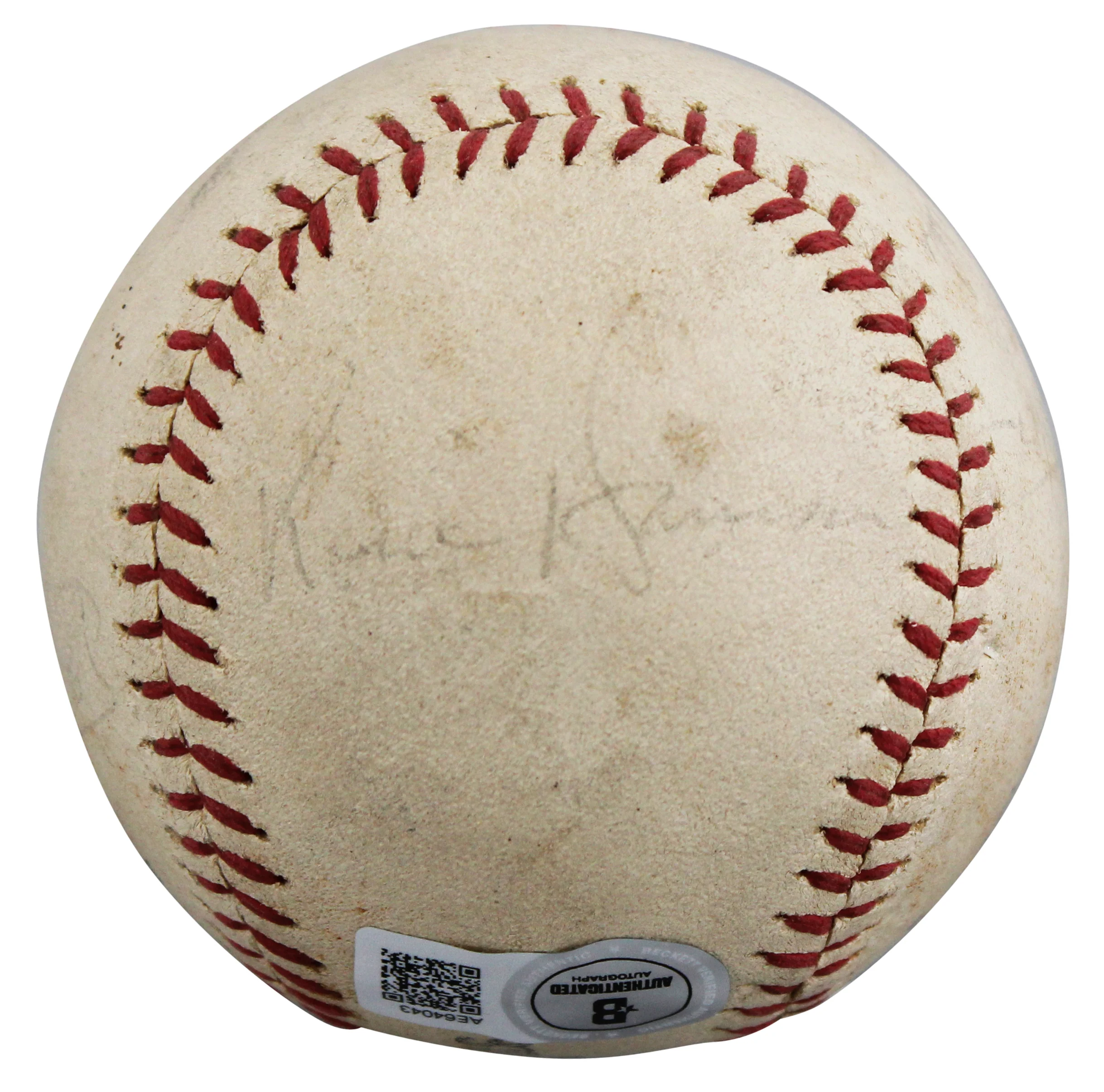 1973 Braves Niekro, Evans & Johnny Bench Signed Major League Baseball BAS LOA - Image 3