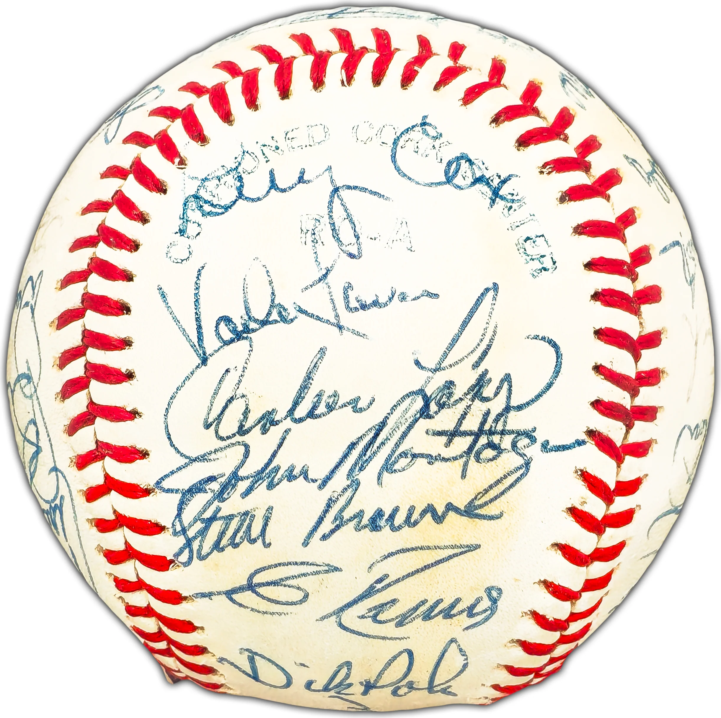 1977 Seattle Mariners Team Signed Autographed Official MacPhail AL Baseball Inaugural Year With 26 Signatures JSA #XX97490 - Image 4