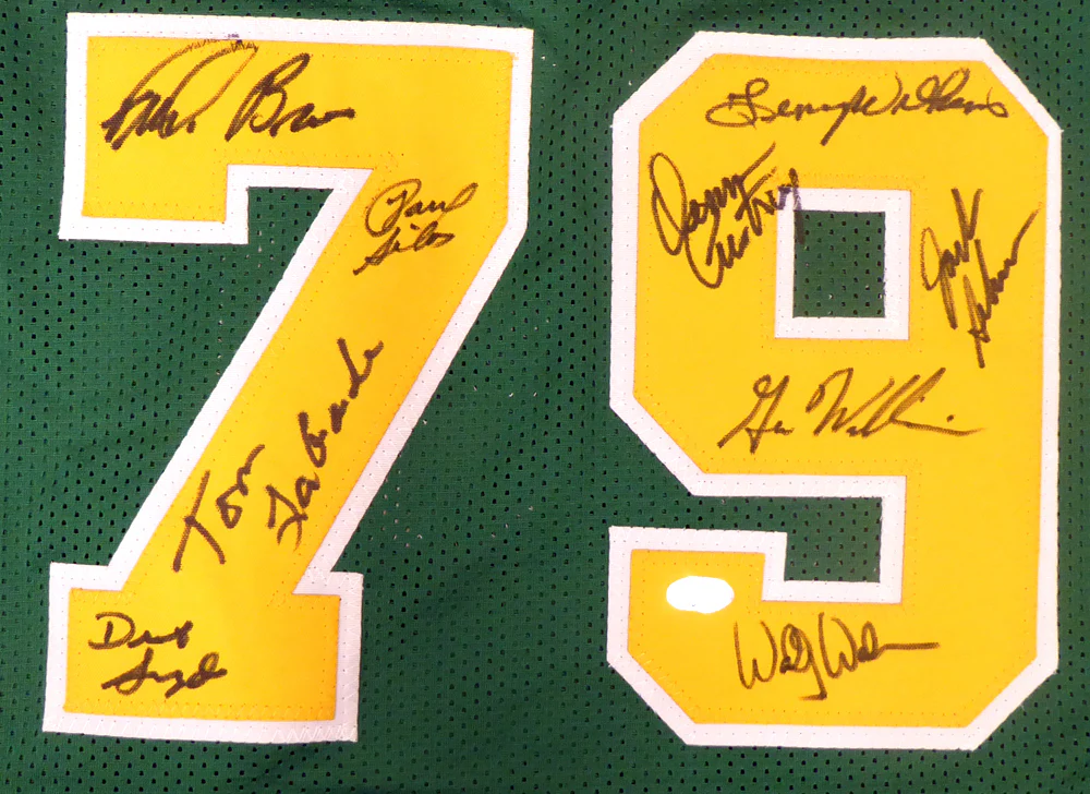 1978-79 NBA Champions Seattle Supersonics Multi Signed Autographed Green Jersey With 9 Signatures Including Fred Brown & Lenny Wilkens MCS Holo Stock #145849 - Image 2
