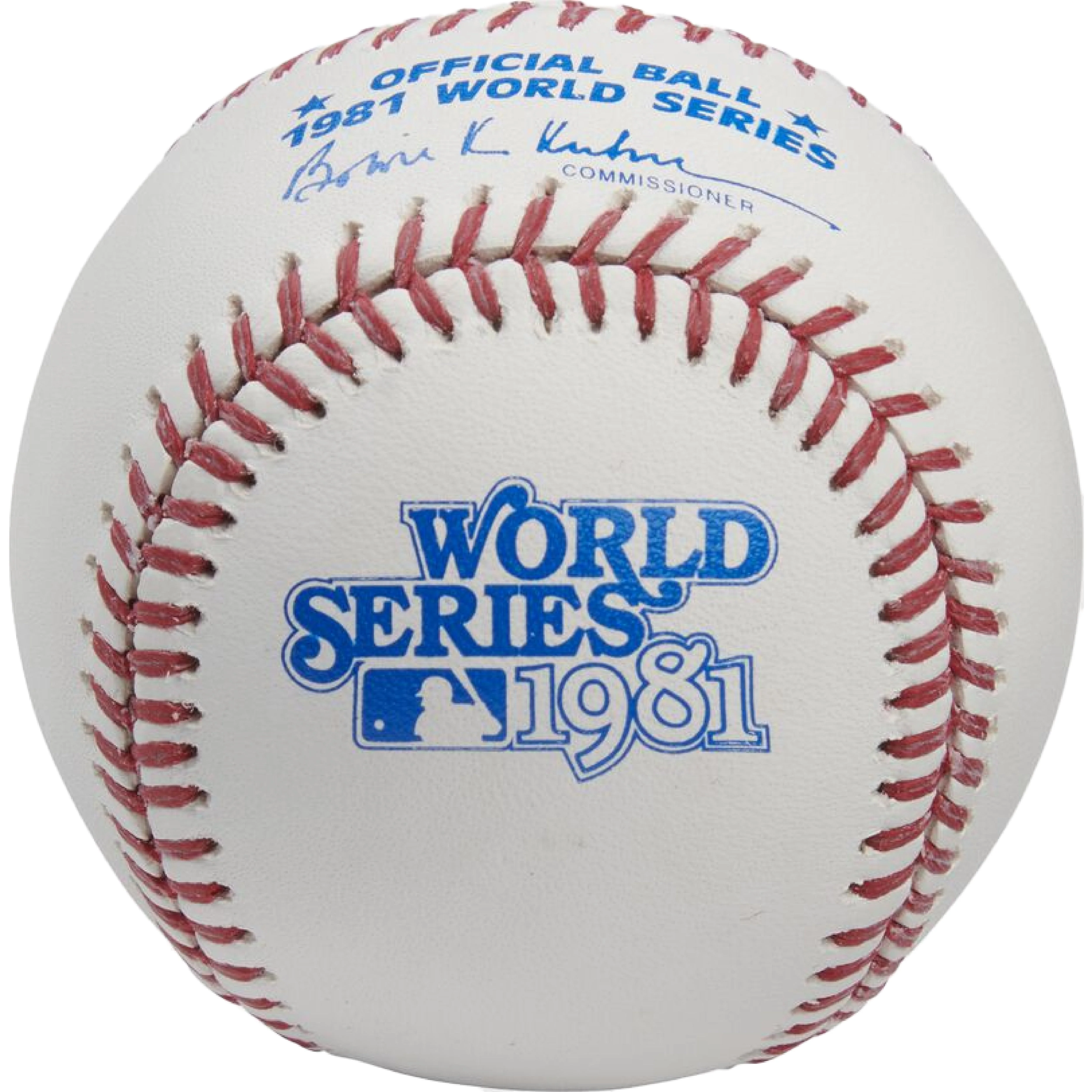 1981 World Series OFFICIAL BASEBALL - (1981 W/S) - WSBB81