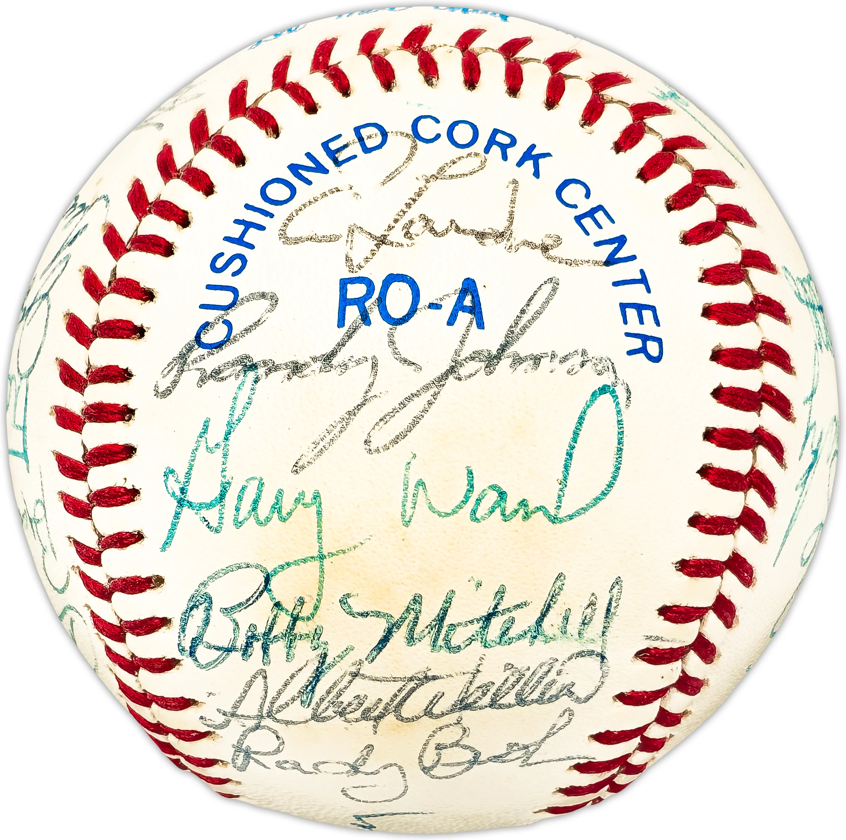 1982 Minnesota Twins Team Autographed Official AL Baseball With 24 Signatures SKU #225422 - Image 3
