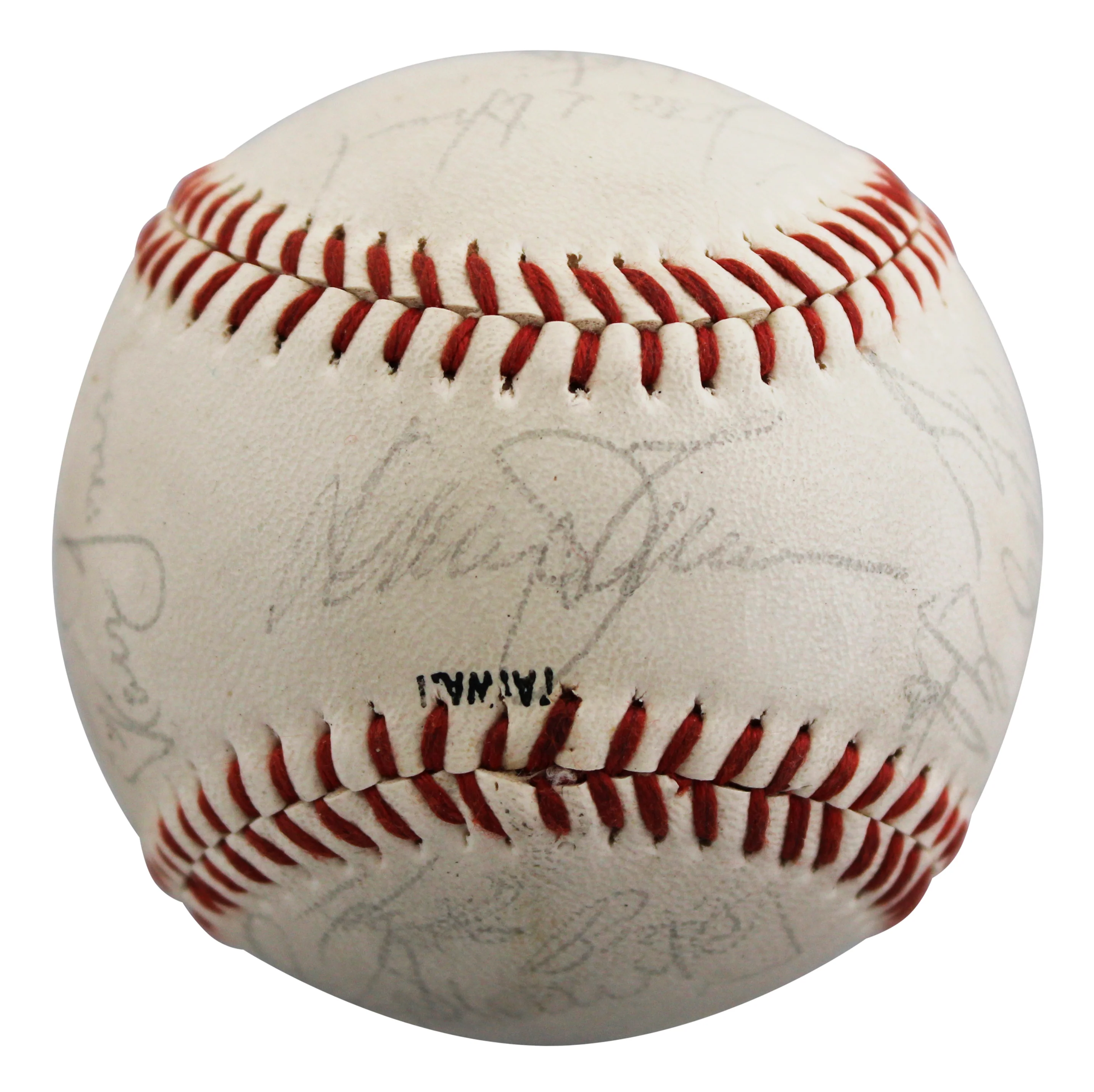 1984 Mets (22) Hernandez, Darling, Strawberry +19 Signed Baseball BAS #AE64194 - Image 3