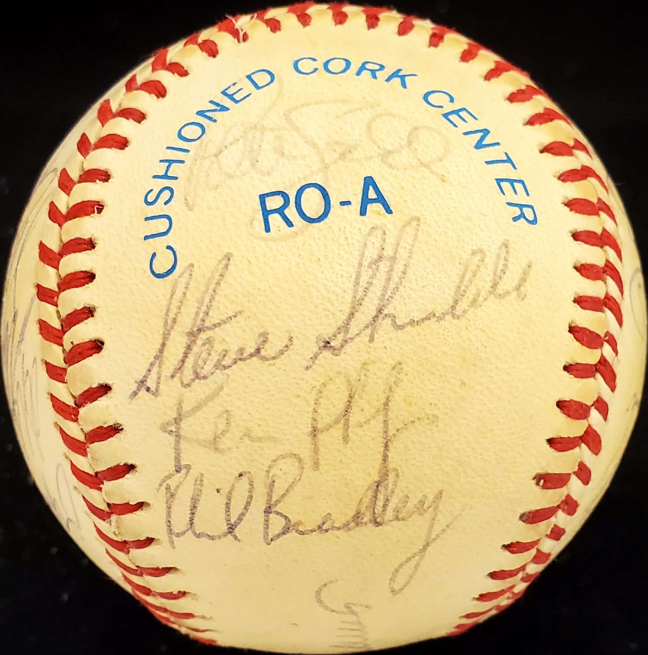 1987 Seattle Mariners Autographed Official AL Baseball With 25 Total Signatures Including Dick Williams SKU #192485 - Image 4