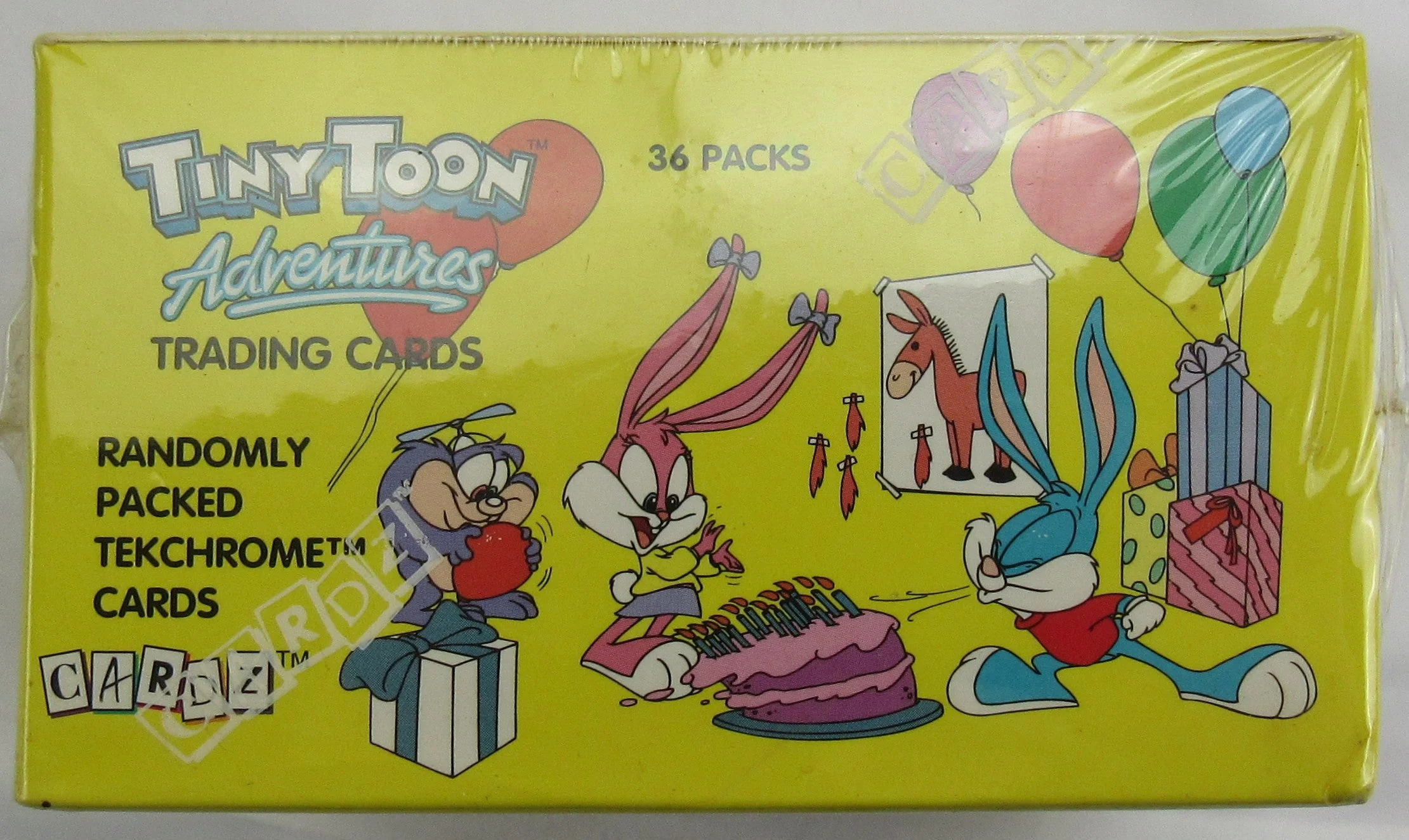 1994 Tiny Toon Adventurers Wax Box - Image 3