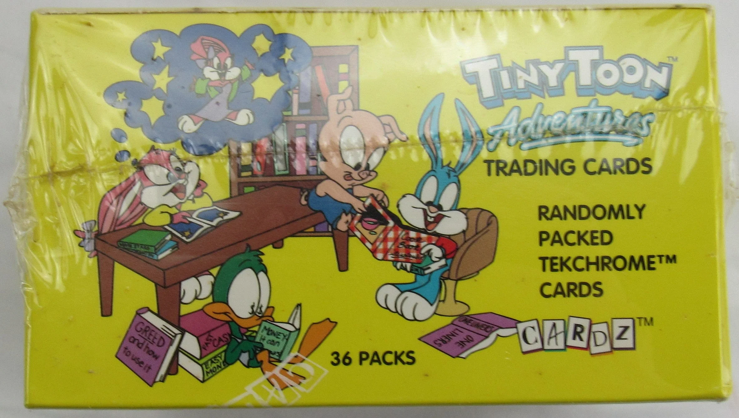 1994 Tiny Toon Adventurers Wax Box - Image 5