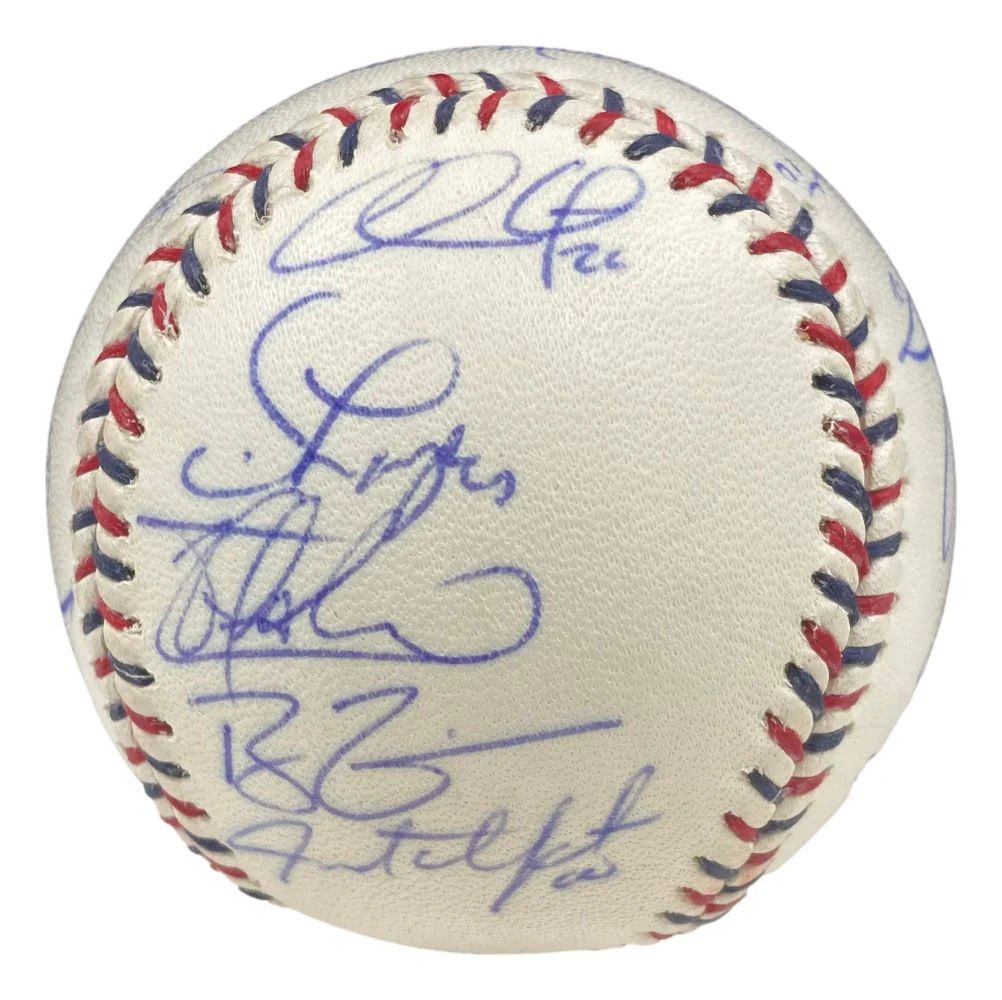 2009 MLB All Star (23) Multi Signed Official All Star Game Baseball BAS LOA