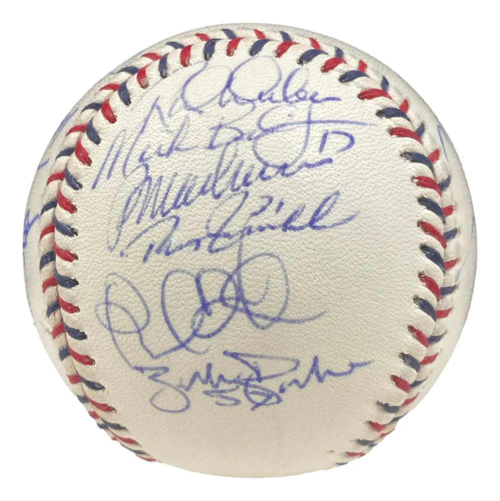 2009 MLB All Star (23) Multi Signed Official All Star Game Baseball BAS LOA - Image 2