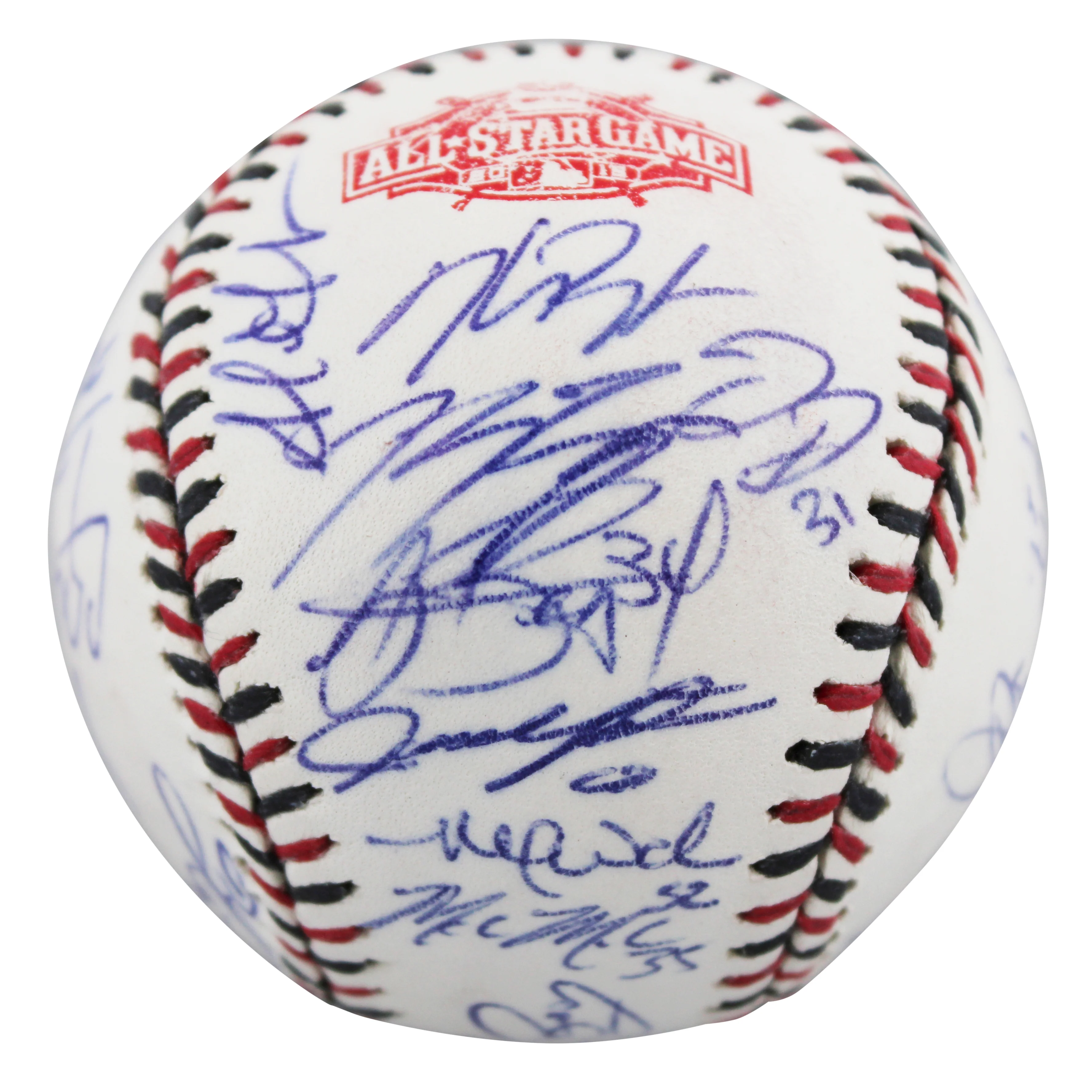 2015 NL ASG (26) Bryant, deGrom, Kershaw, Scherzer Signed Baseball BAS #AE13966 - Image 5