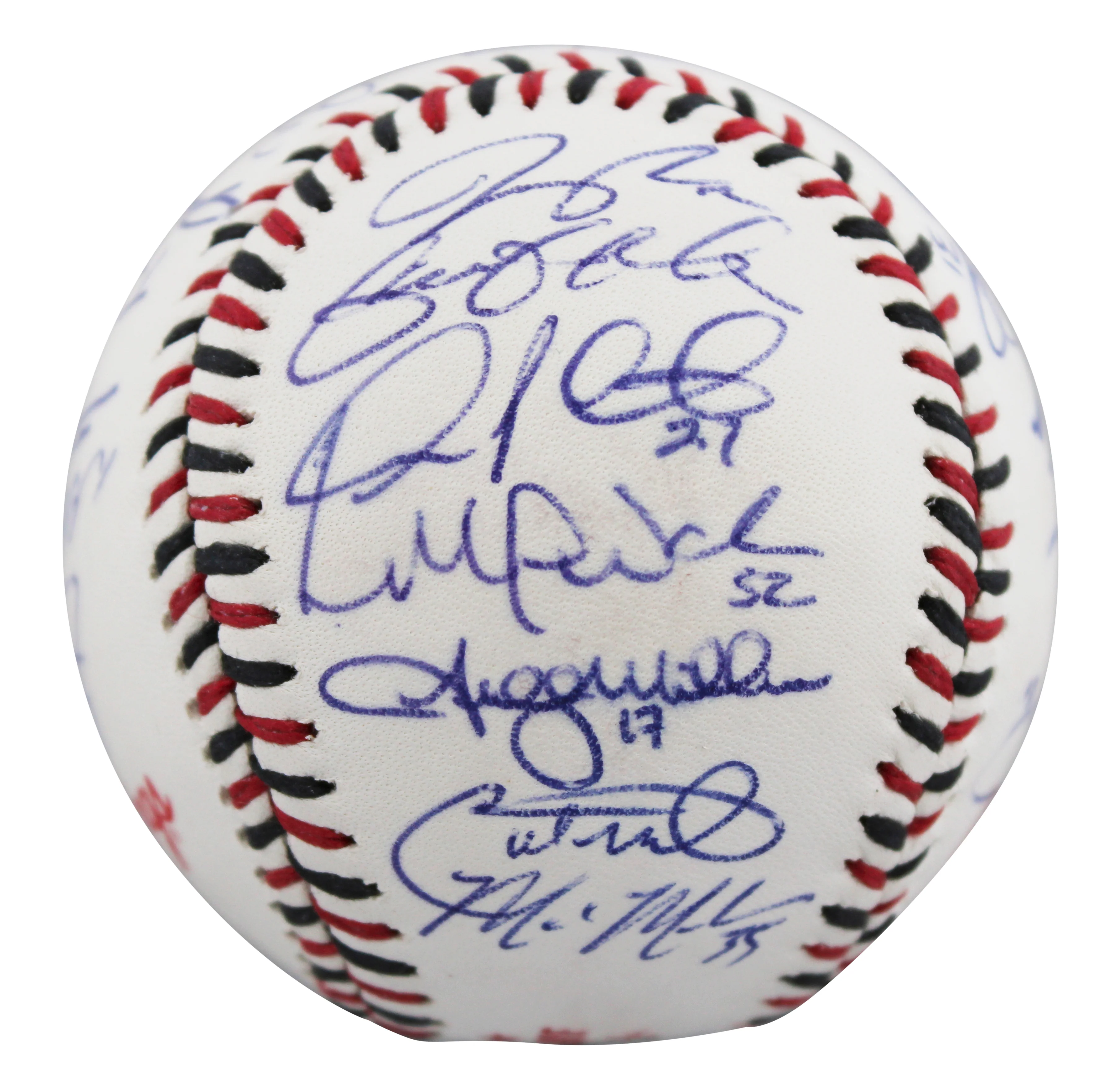 2015 NL ASG (26) Bryant, deGrom, Kershaw, Scherzer Signed Baseball BAS #AE13968 - Image 4