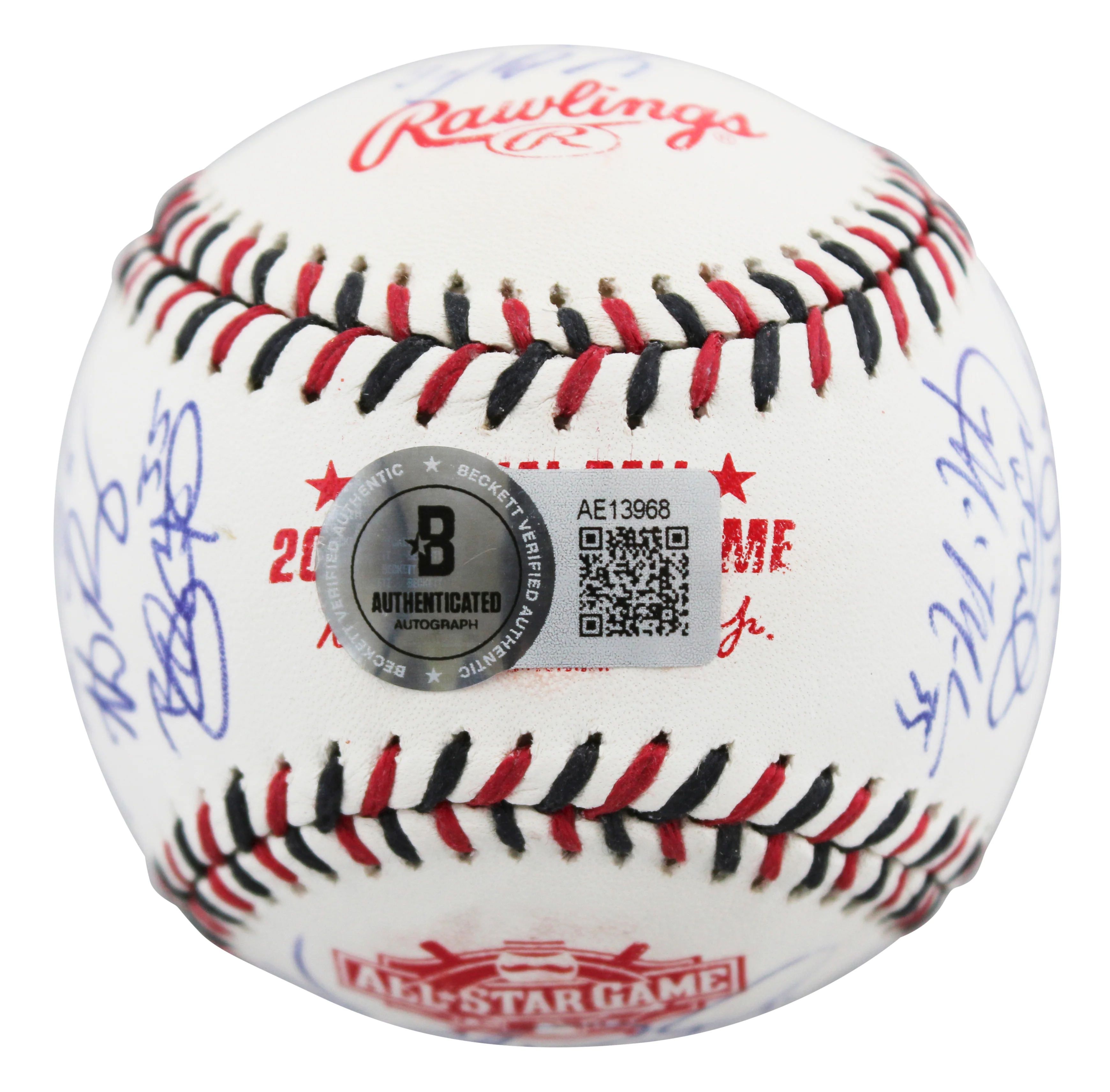 2015 NL ASG (26) Bryant, deGrom, Kershaw, Scherzer Signed Baseball BAS #AE13968 - Image 6