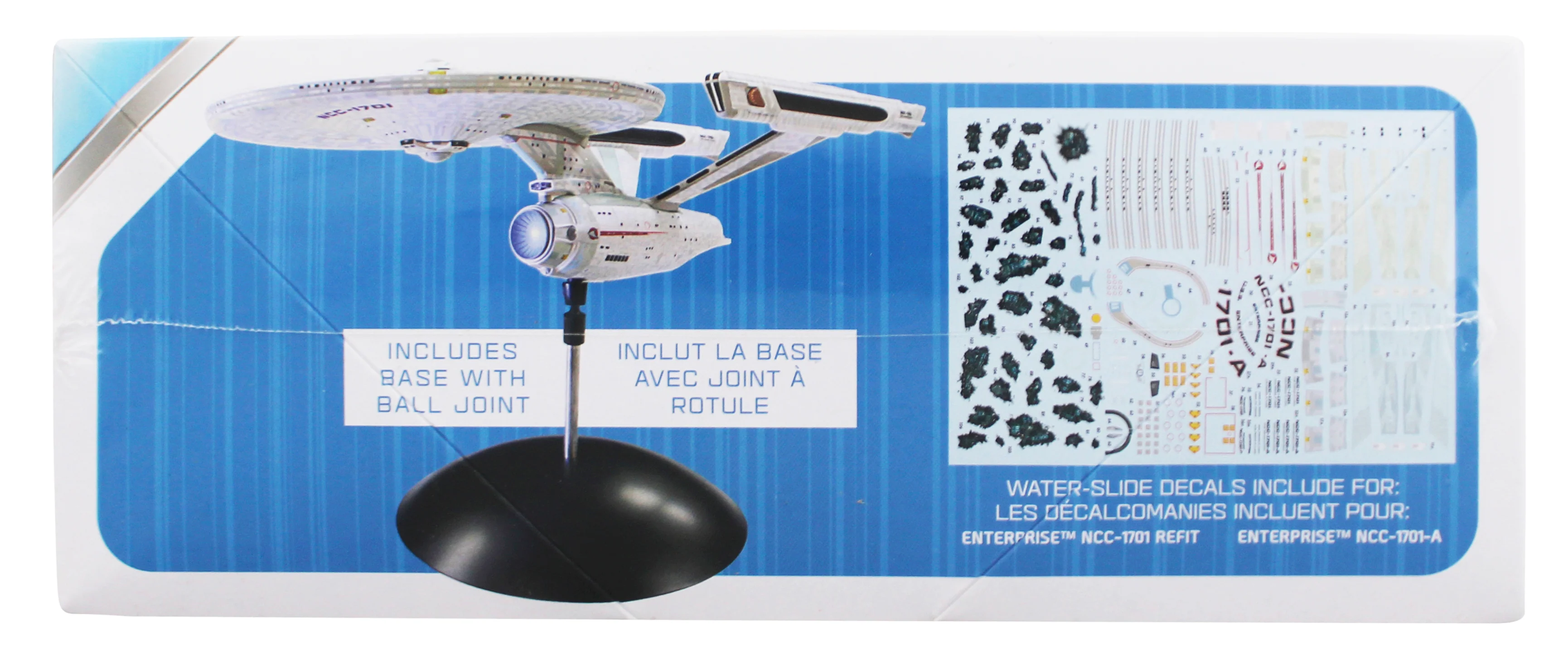 2020 Polar Lights Star Trek U.S.S. Enterprise NCC-1701 Refit 1:1000 Scale Model - Image 7