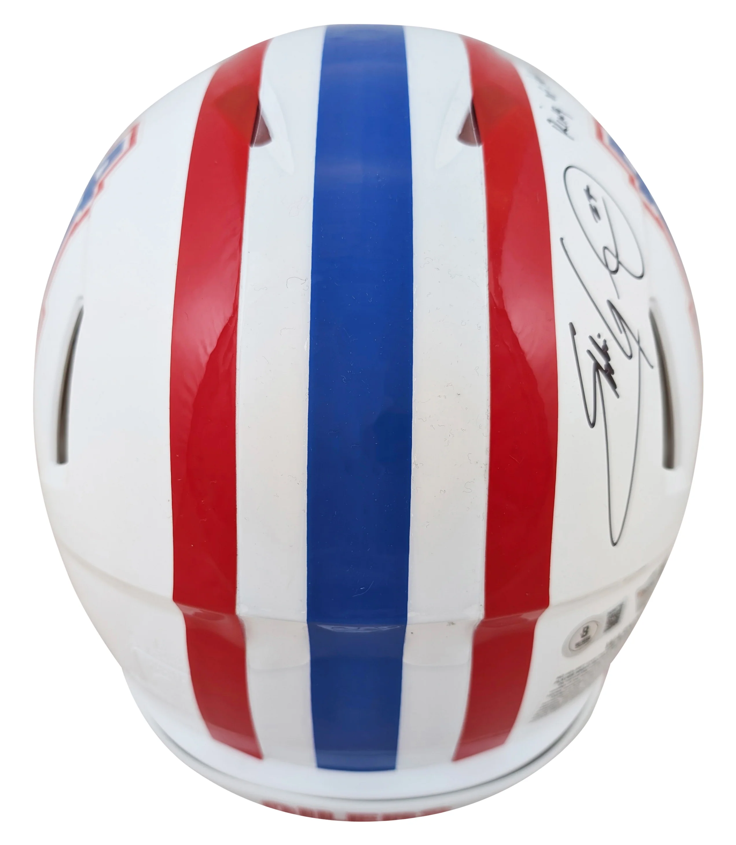 (3) Campbell, George & Moon Signed 81-98 TB F/S Speed Proline Helmet W/ Case BAS - Image 4