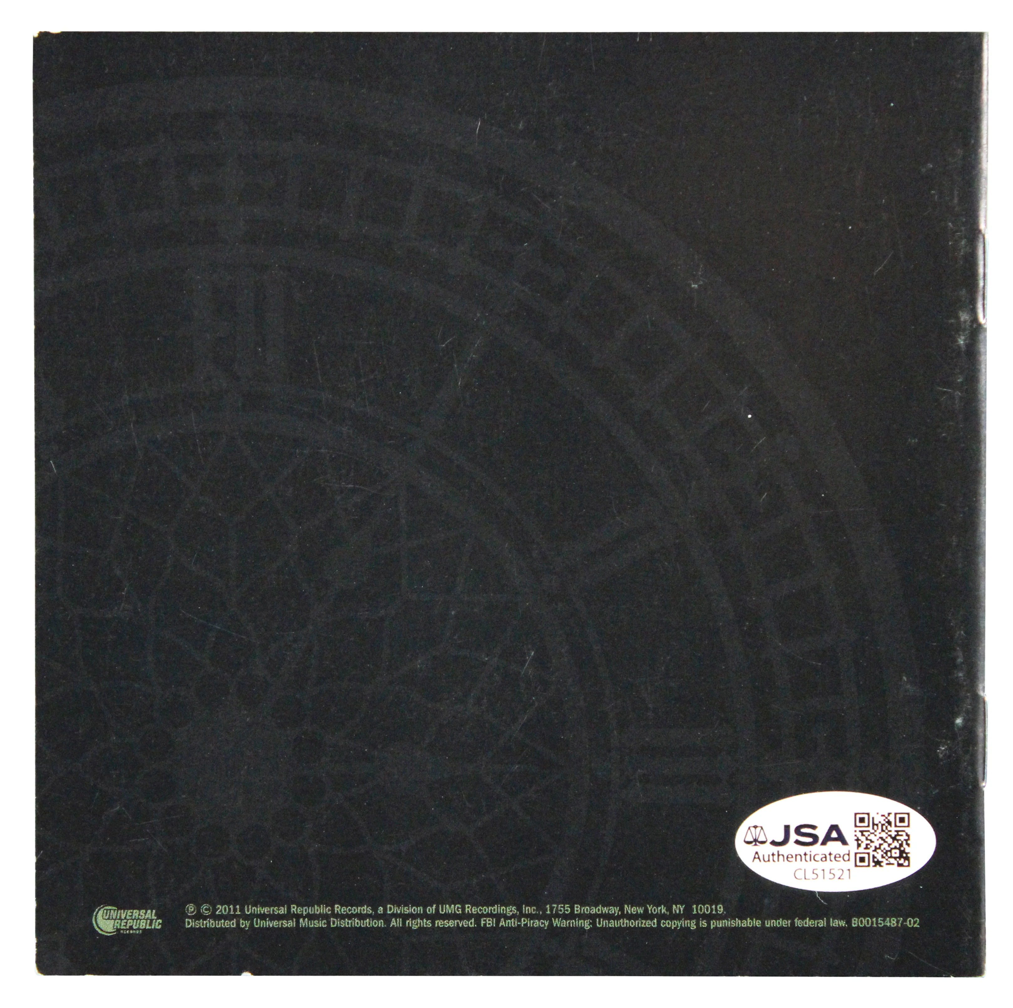 3 Doors Down (5) Arnold, Harrell, Henderson +2 Signed CD Booklet JSA #CL51521 - Image 3