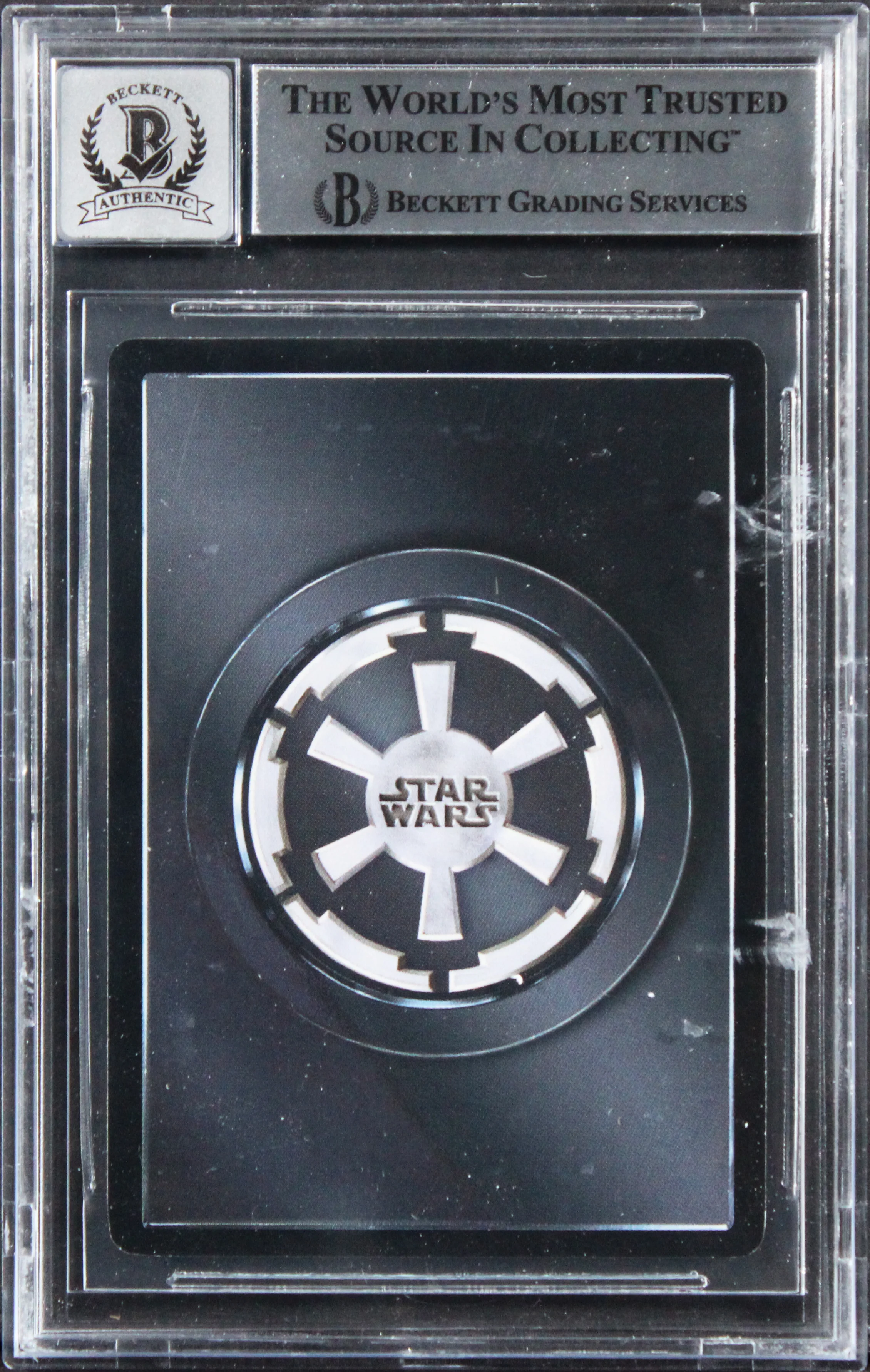 (3) Huston +2 Signed 1997 Star Wars Cloud City #161 Card Auto 10! BAS Slabbed - Image 3