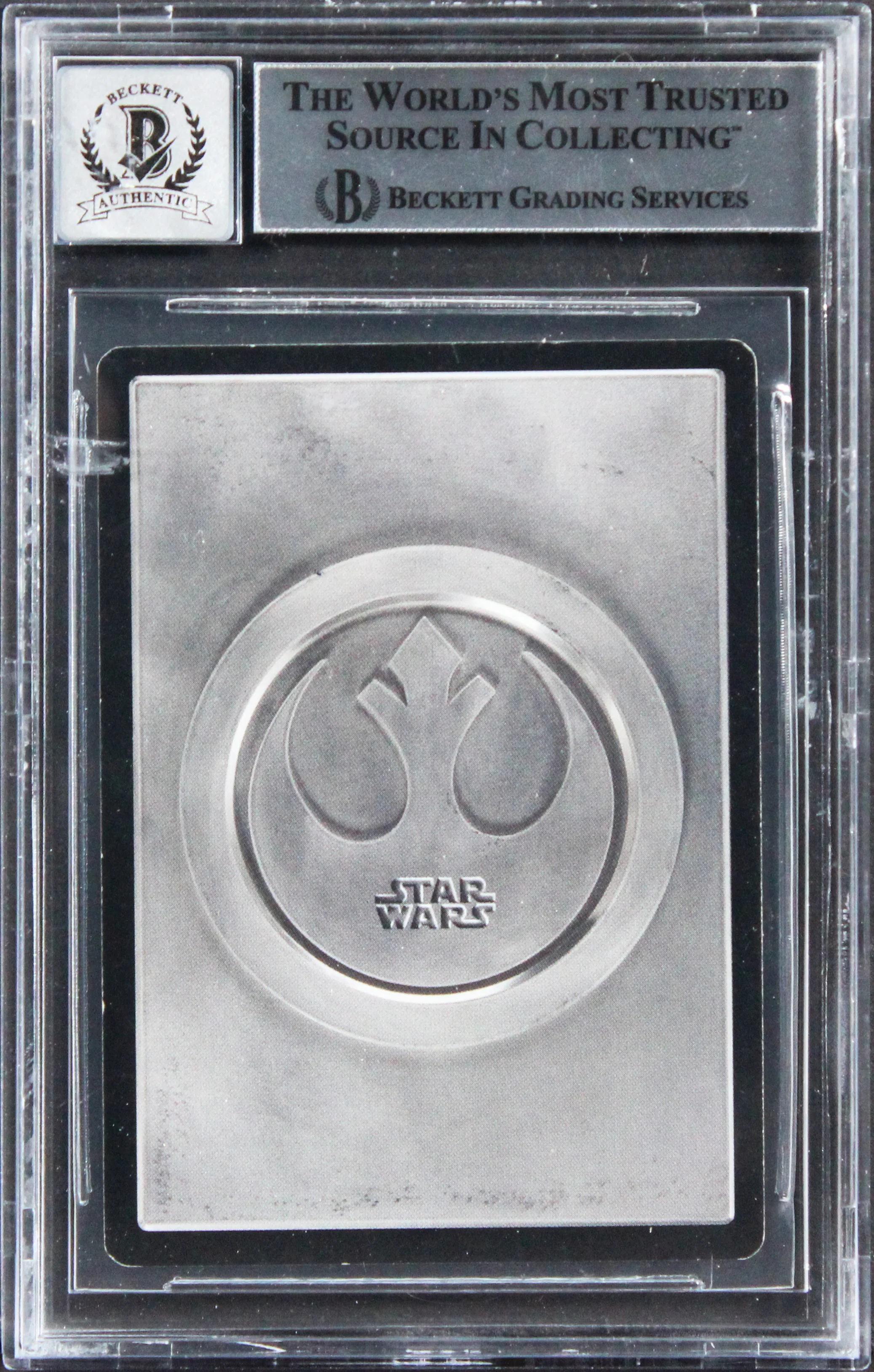 (3) Prowse +2 "2x Insc" Signed 1997 Star Wars CC #101 Card Auto 10! BAS Slabbed - Image 3