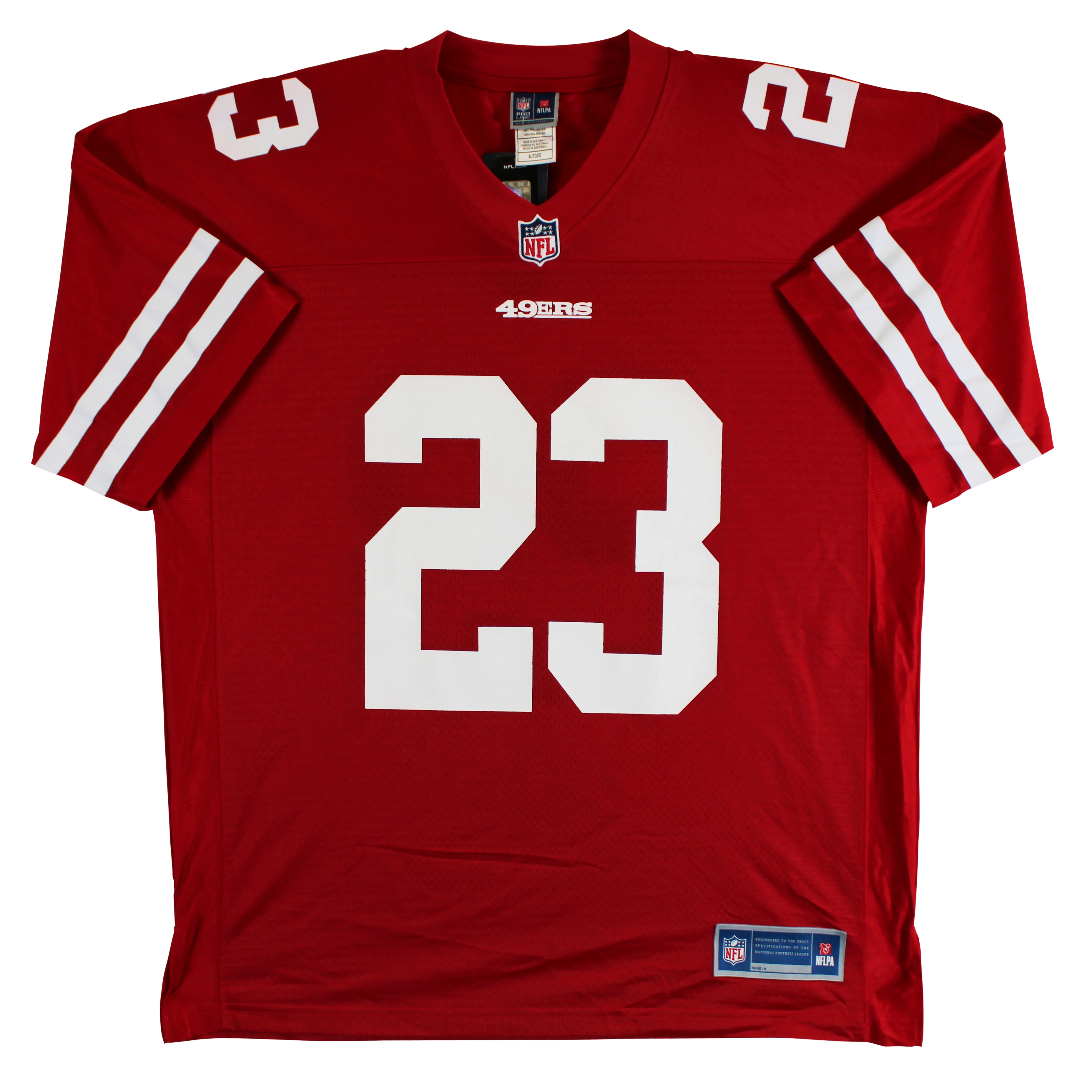 49ers Christian McCaffrey Signed Red Fanatics NFL Proline Jersey Fanatics - Image 5