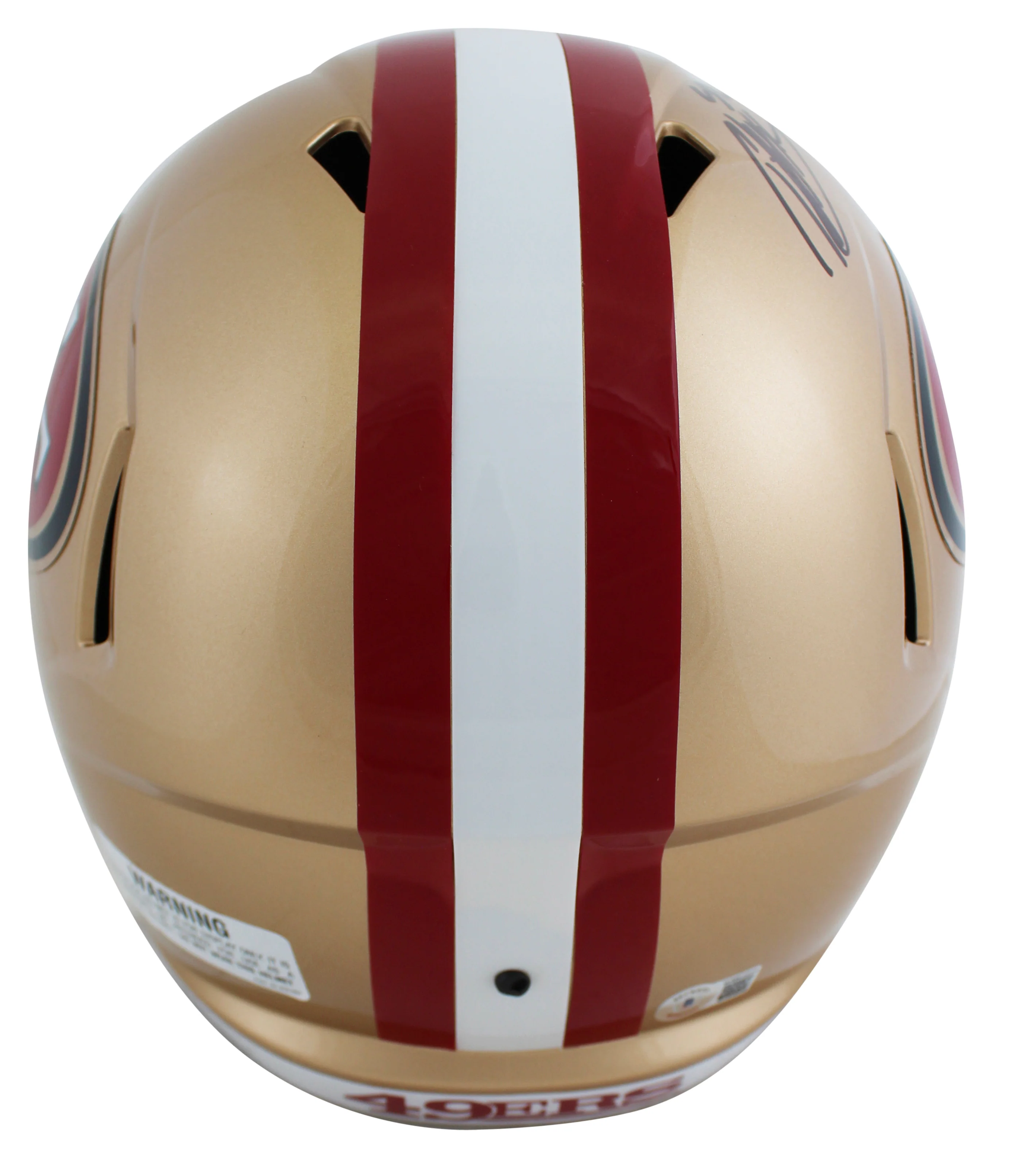 49ers Patrick Willis Authentic Signed Full Size Speed Rep Helmet BAS Witnessed - Image 3