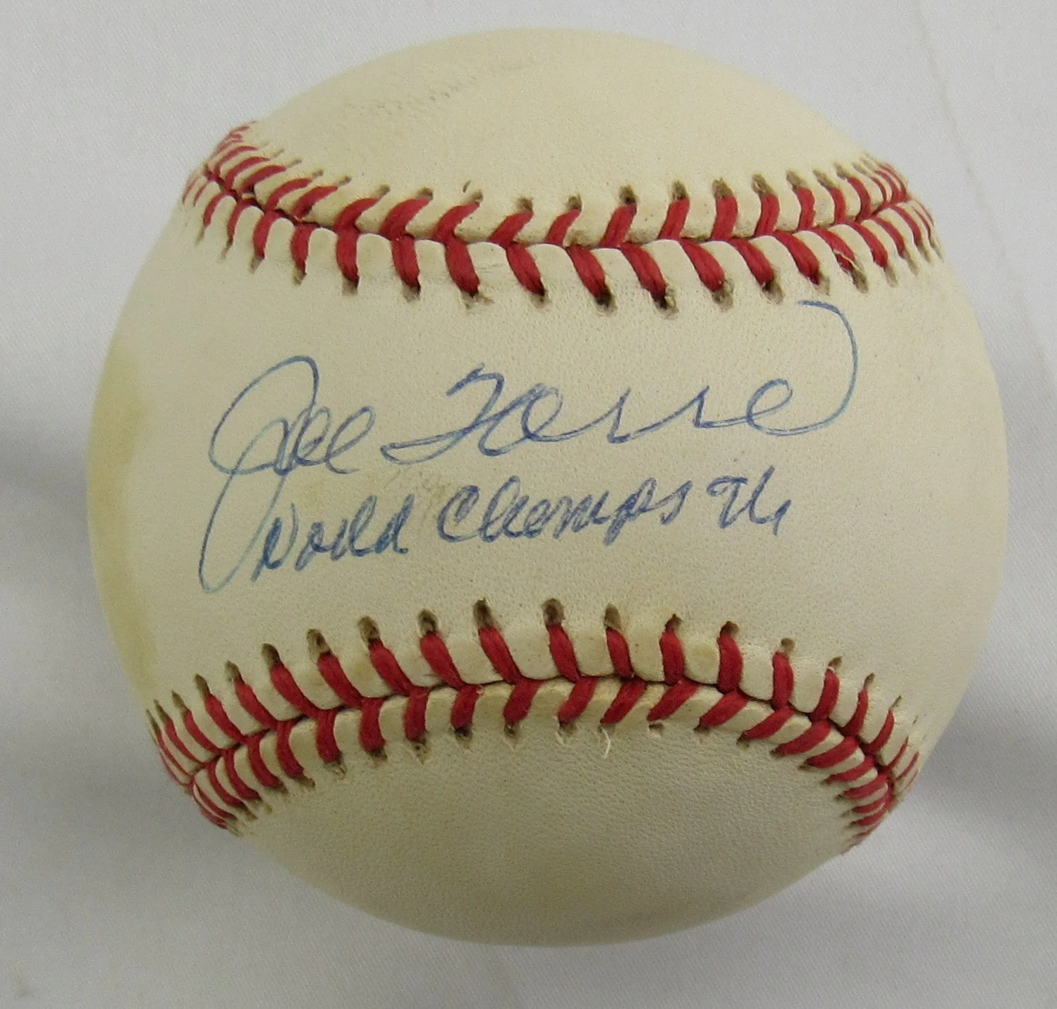 Joe Torre Signed Auto Rawlings Baseball JSA I23374