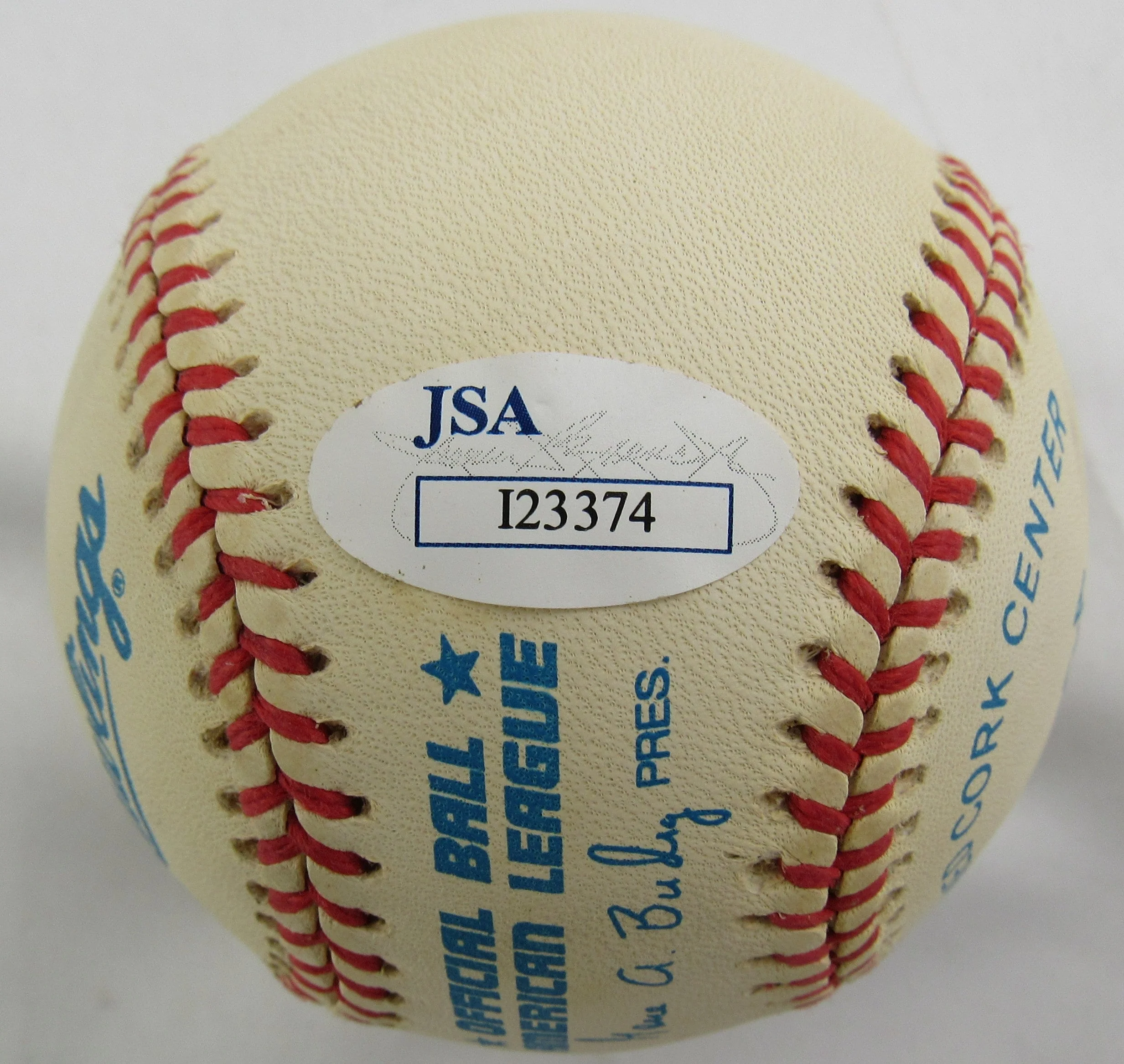 Joe Torre Signed Auto Rawlings Baseball JSA I23374 - Image 5