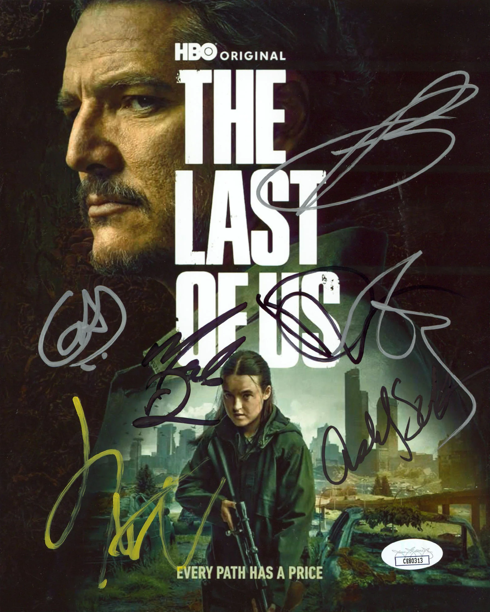 (6) Santaolalla, Baker, Mazino, +3 The Last Of Us Signed 8x10 Photo JSA #CE80313 - Image 2