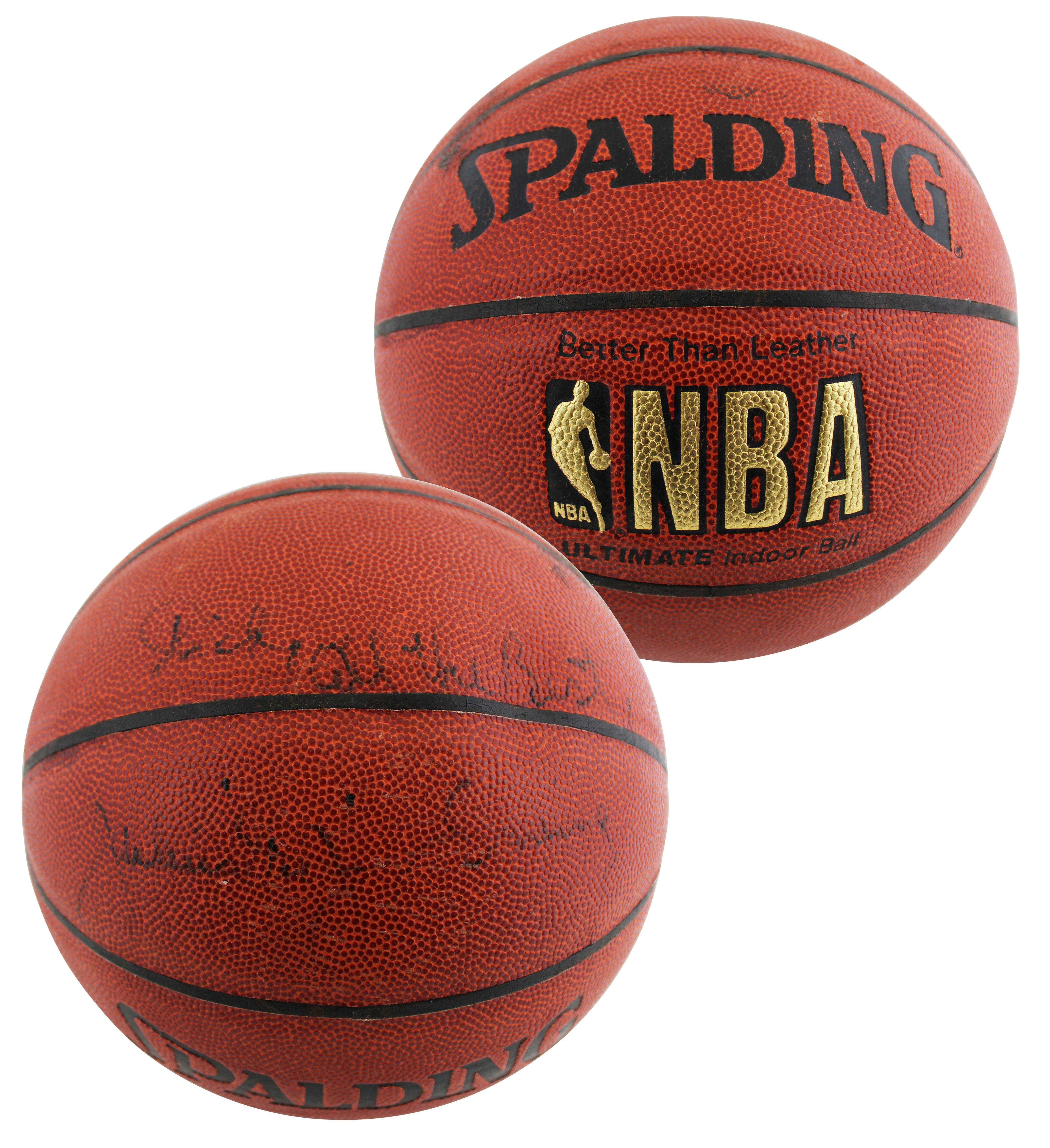 76ers Julius Erving "Dick, All The Best" Signed Spalding Basketball BAS #BU55115 - Image 2