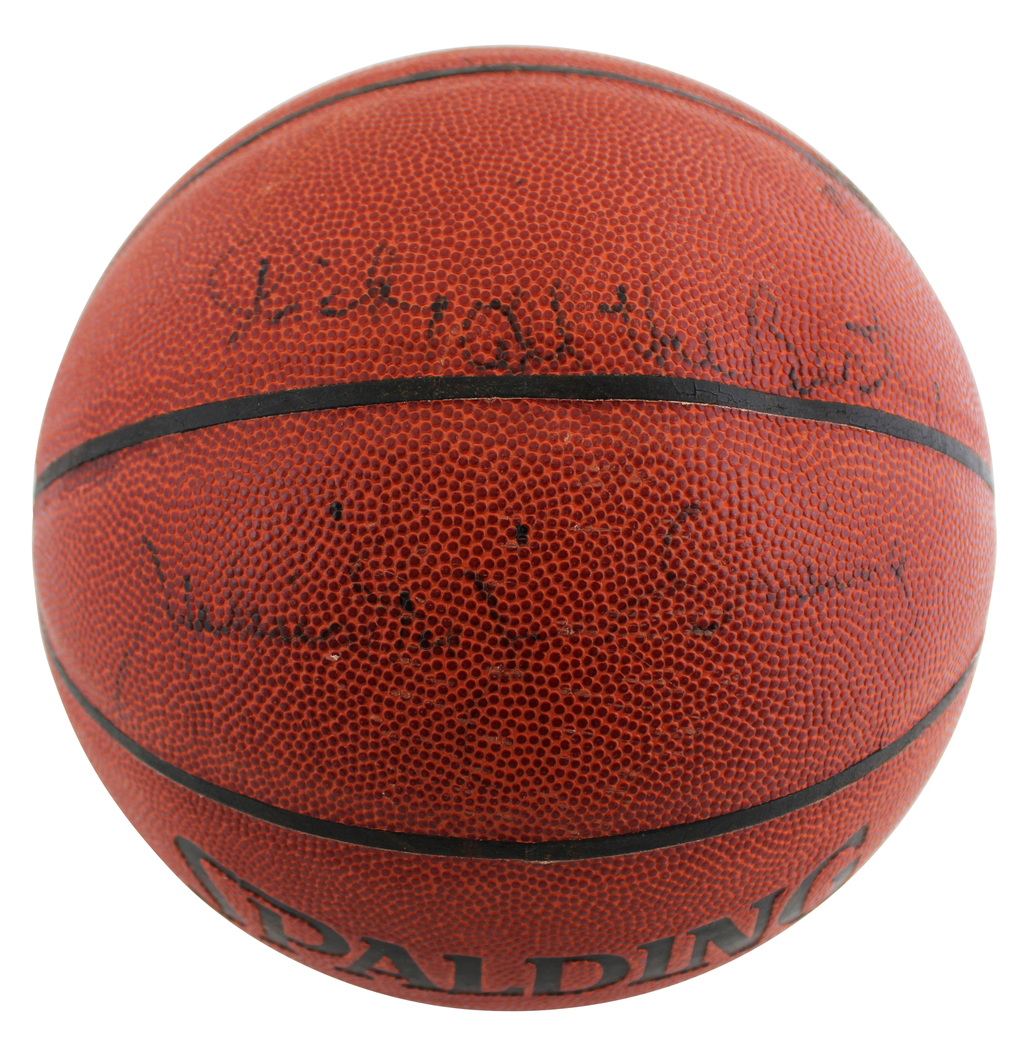 76ers Julius Erving "Dick, All The Best" Signed Spalding Basketball BAS #BU55115 - Image 3