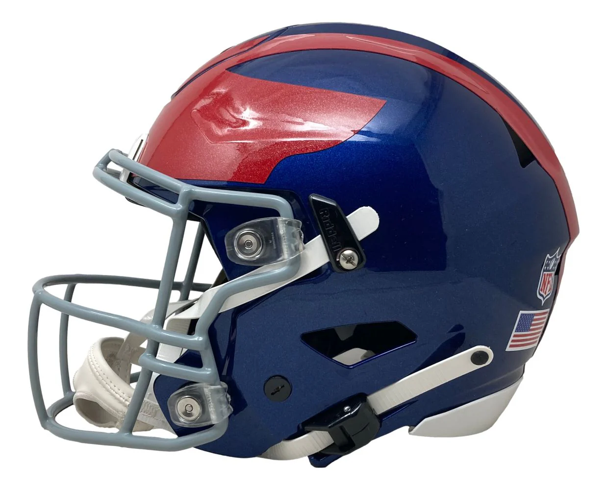 Abdul Carter Signed Giants Full Size Alternate Authentic SpeedFlex Helmet BAS - Image 4