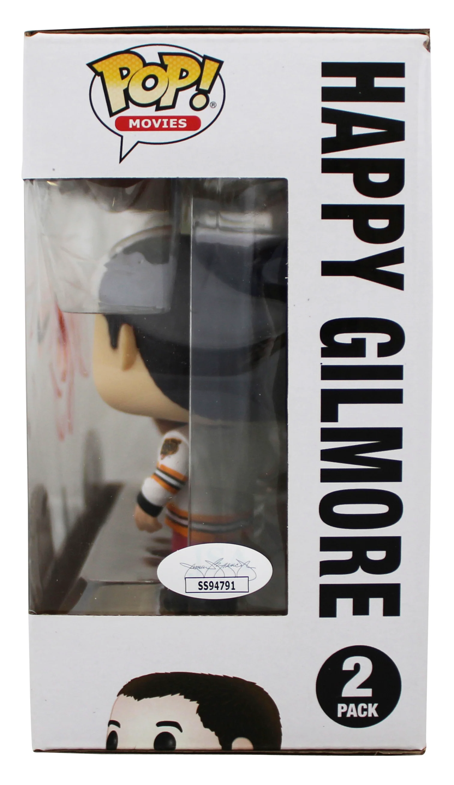 Adam Sandler Signed Bob Barker & Happy Gilmore 2 Pack Funko Pop Vinyl Figure JSA - Image 4