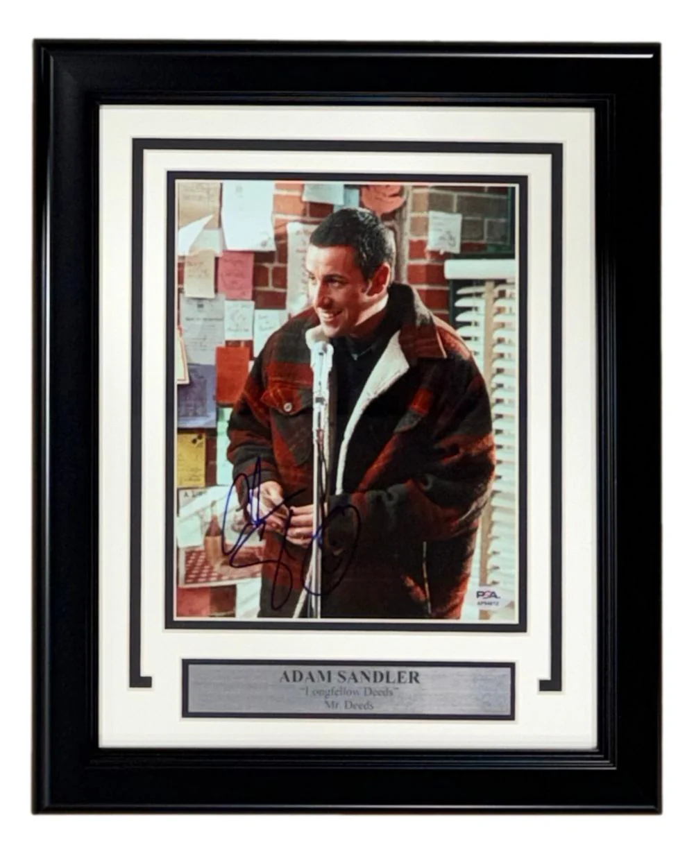 Adam Sandler Signed Framed 8x10 Mr. Deeds Photo PSA/DNA
