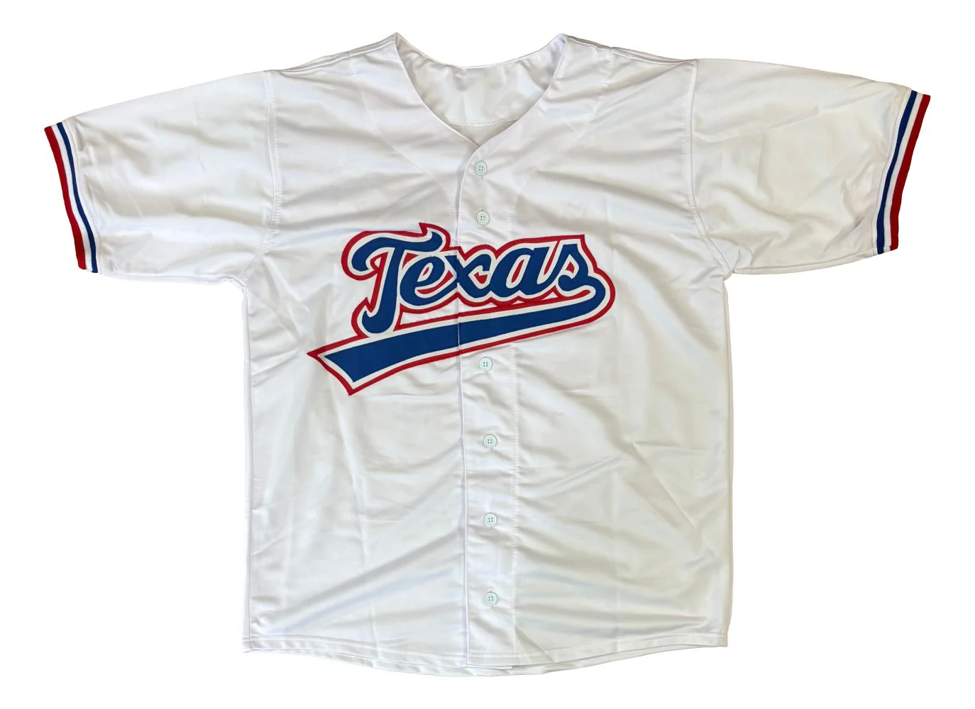Adolis Garcia Texas Signed White Baseball Jersey BAS - Image 3