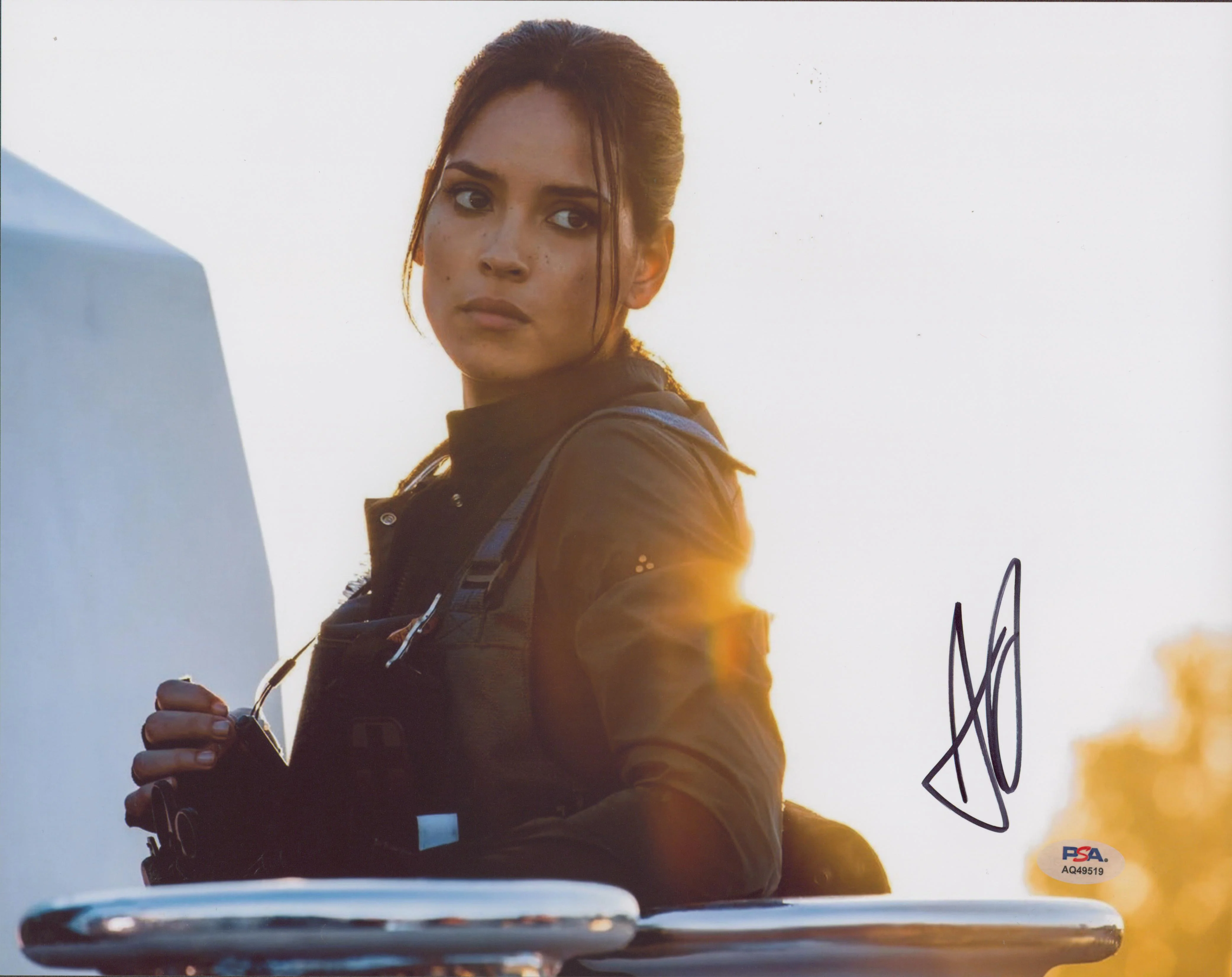 Adria Arjona 6 Underground Authentic Signed 11x14 Photo PSA/DNA #AQ49519 - Image 2