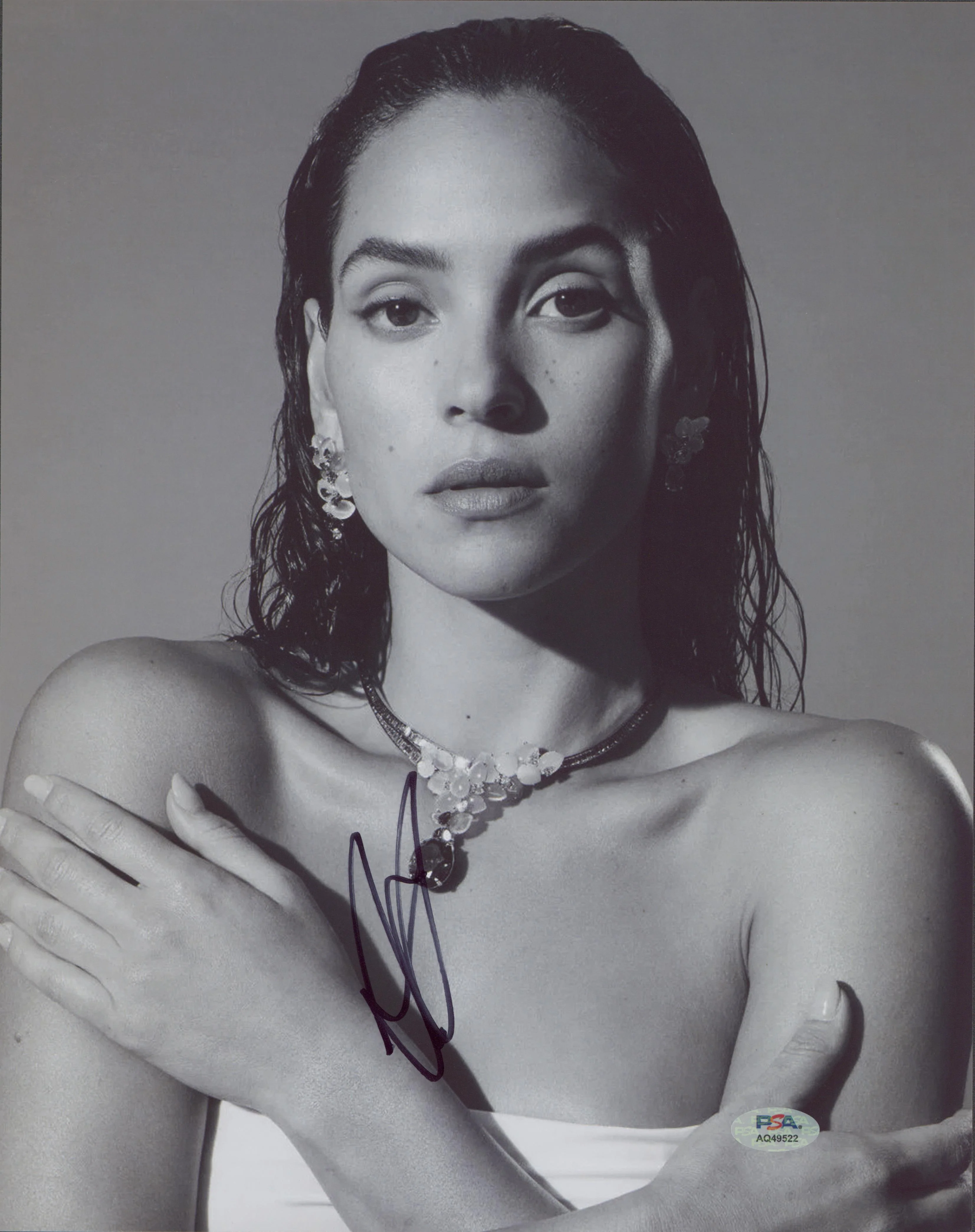 Adria Arjona Hit Man Authentic Signed 11x14 Vertical Photo PSA/DNA #AQ49522 - Image 2