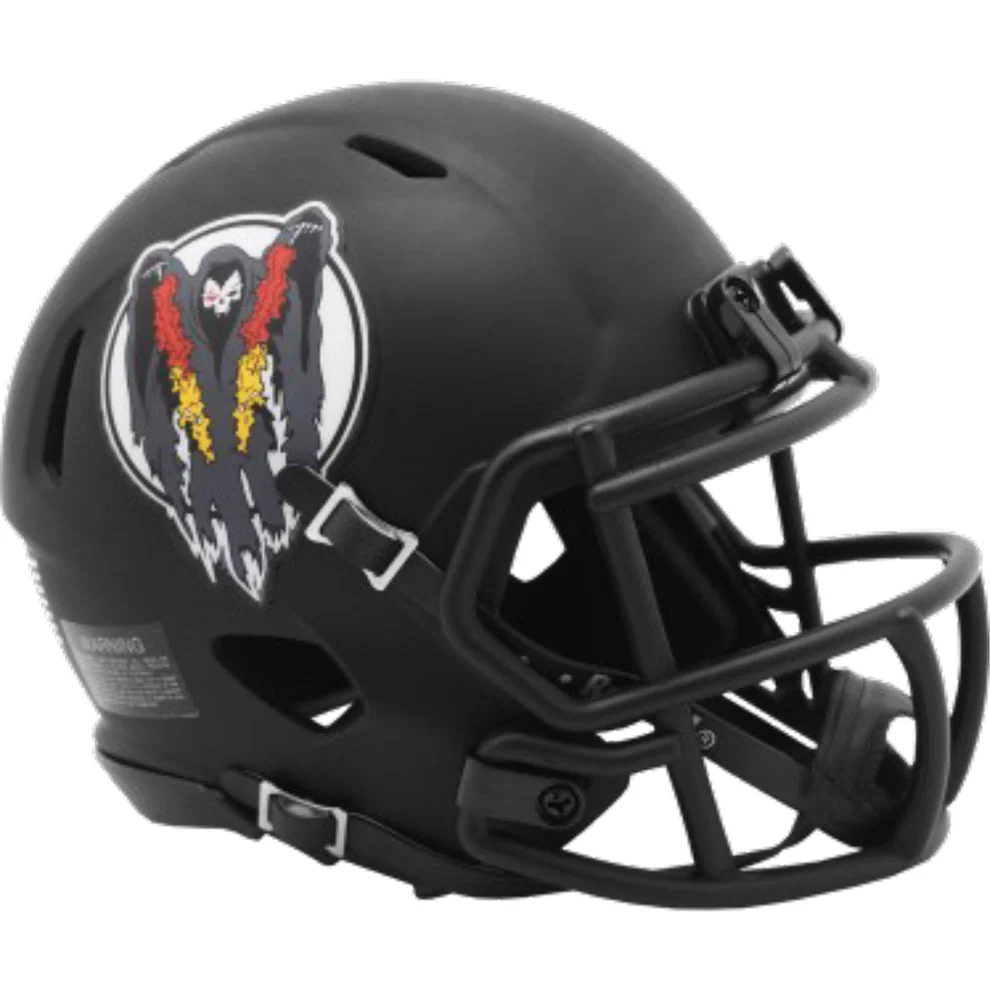 Air Force Ghostrider Limited Edition NCAA Mini Speed Football Helmet # - Image 3