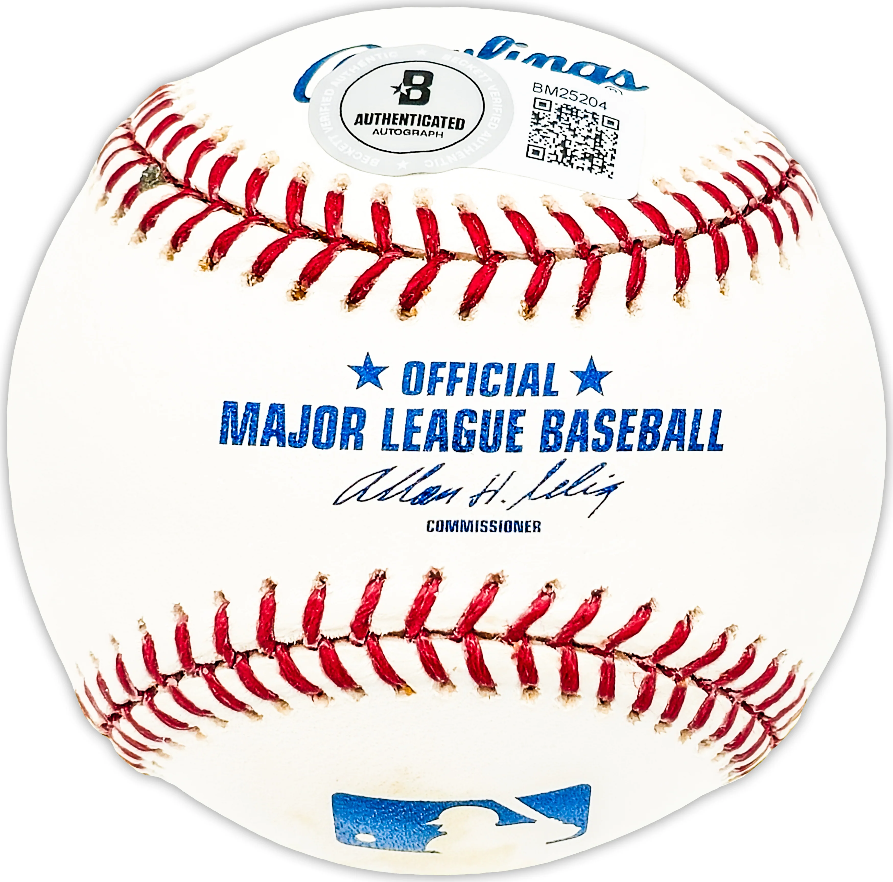Al Santorini Autographed Official MLB Baseball St. Louis Cardinals Beckett BAS QR #BM25204 - Image 2