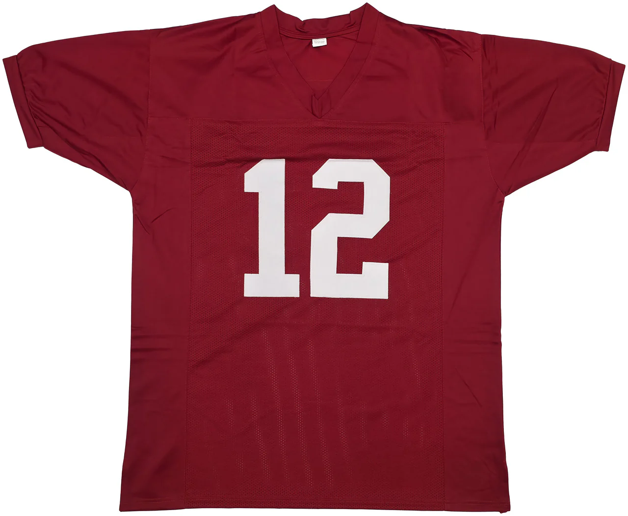 Alabama Crimson Tide Joe Namath Autographed Maroon Jersey Beckett BAS Witness Stock #241649 - Image 3