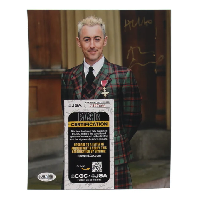 Alan Cumming Signed 8x10 Photo Inscribed "Hello!" - JSA - Image 2