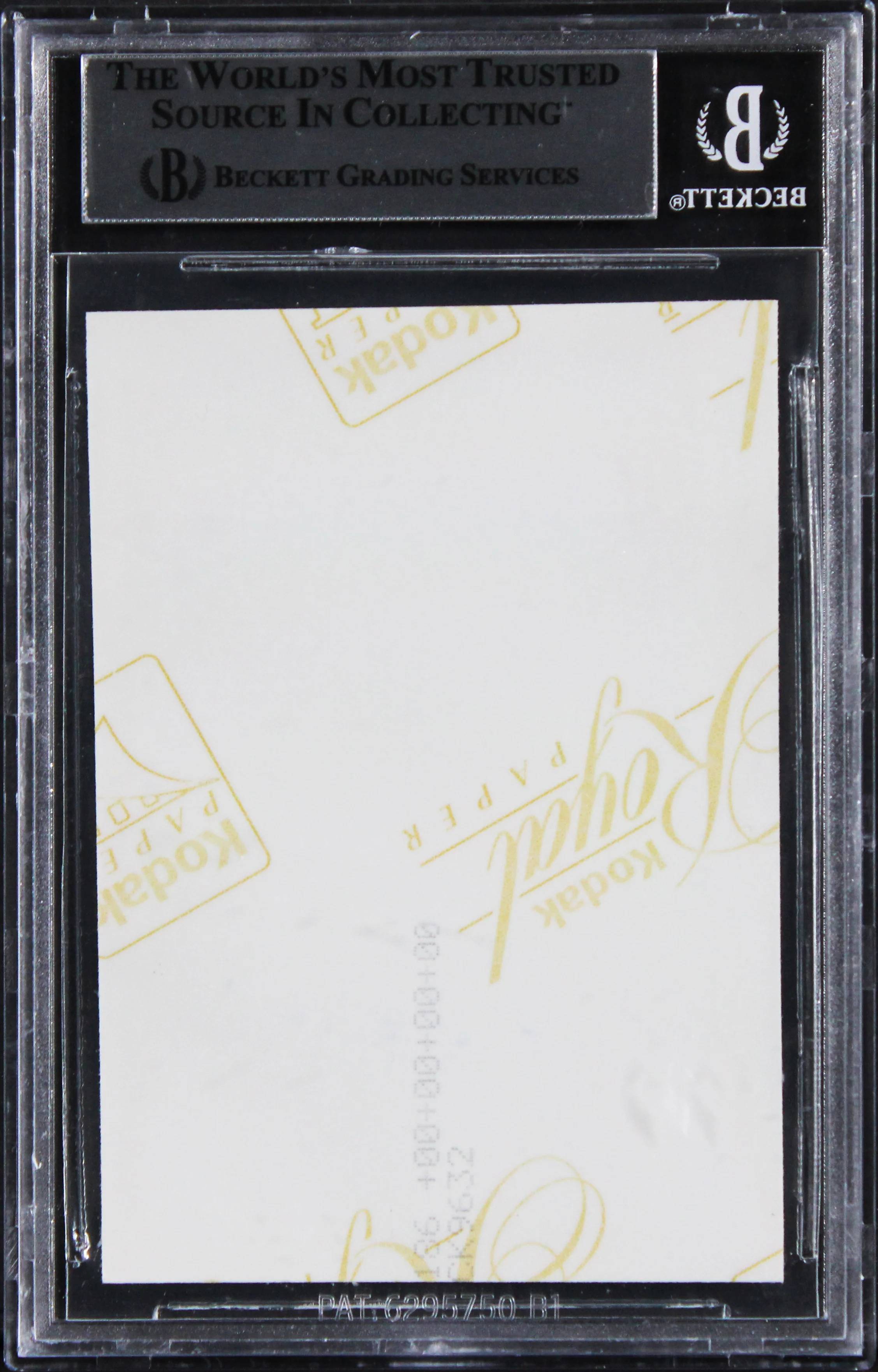Alan Harris Star Wars Authentic Signed Custom Trading Card BAS Slabbed - Image 3