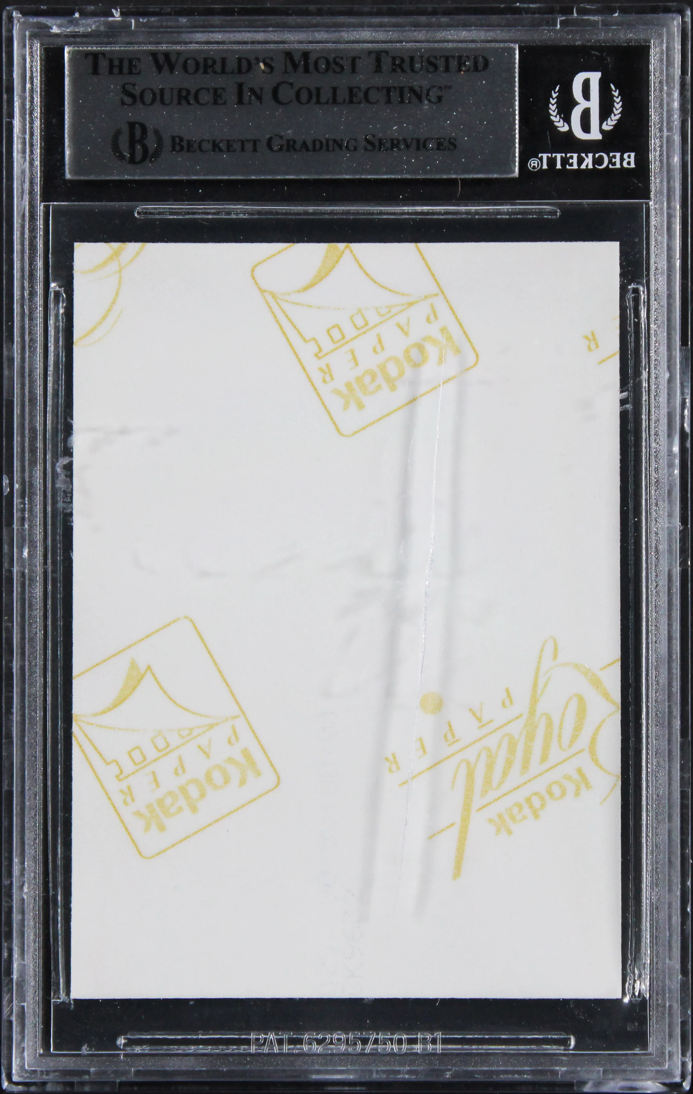 Alan Harris Star Wars "Mechanic" Signed Custom Trading Card BAS Slabbed - Image 3