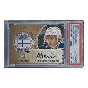 Aleksi Hemponiemi Signed 2017 Leaf #II-AH1 Hockey Card PSA/DNA - Image 3