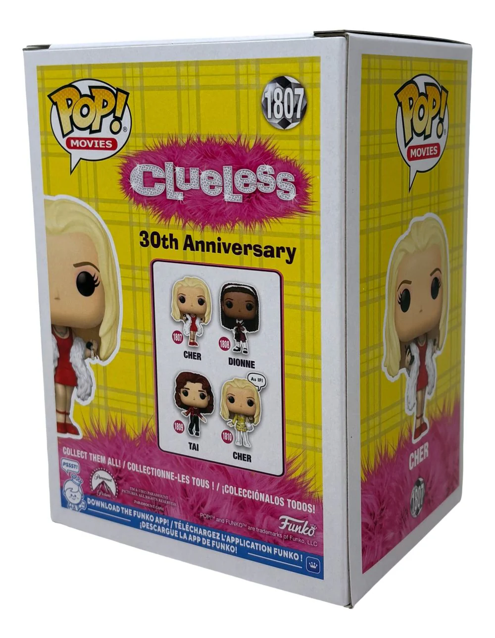 Alicia Silverstone Signed Clueless Funko Pop #1807 Cher Inscribed BAS - Image 2