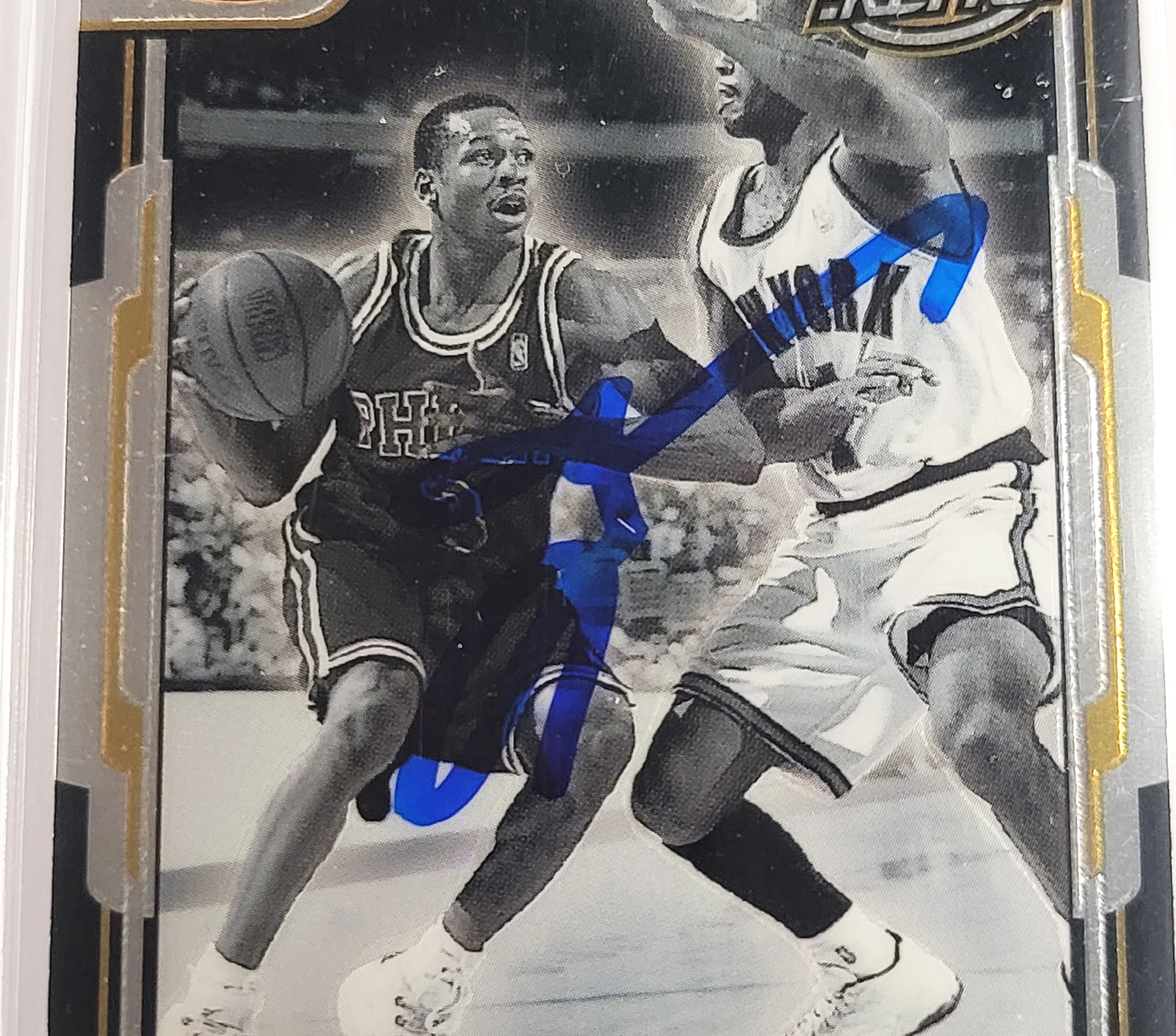 Allen Iverson Autographed 1996-97 Bowman's Best Retro Rookie Card #TB13 Philadelphia 76ers Auto Grade Gem Mint 10 Beckett BAS #14128770 - Image 3