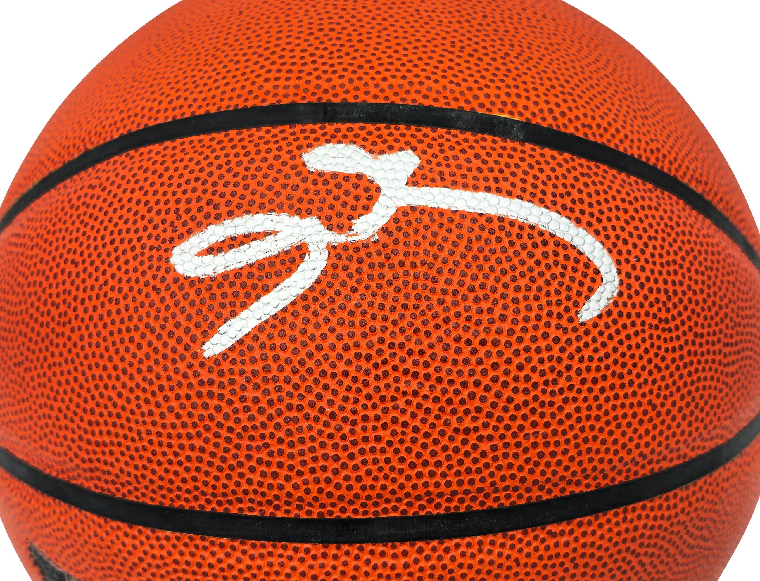 Allen Iverson Autographed Signature Series Indoor/Outdoor Basketball Philadelphia 76ers Beckett BAS Witness Stock #232869 - Image 2